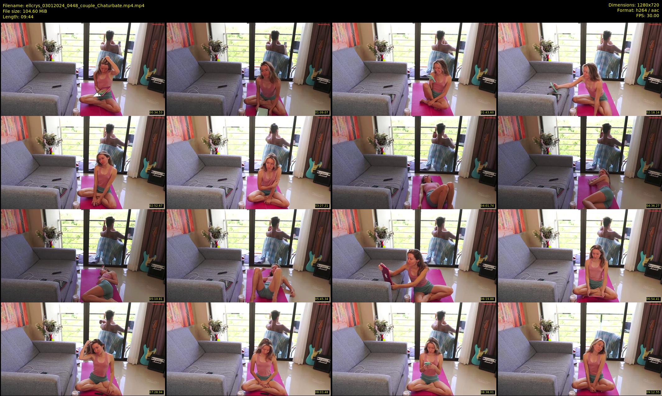 ellcrys — 10 minute Chaturbate couple cam show recording, 720p, Jan 3, 2024