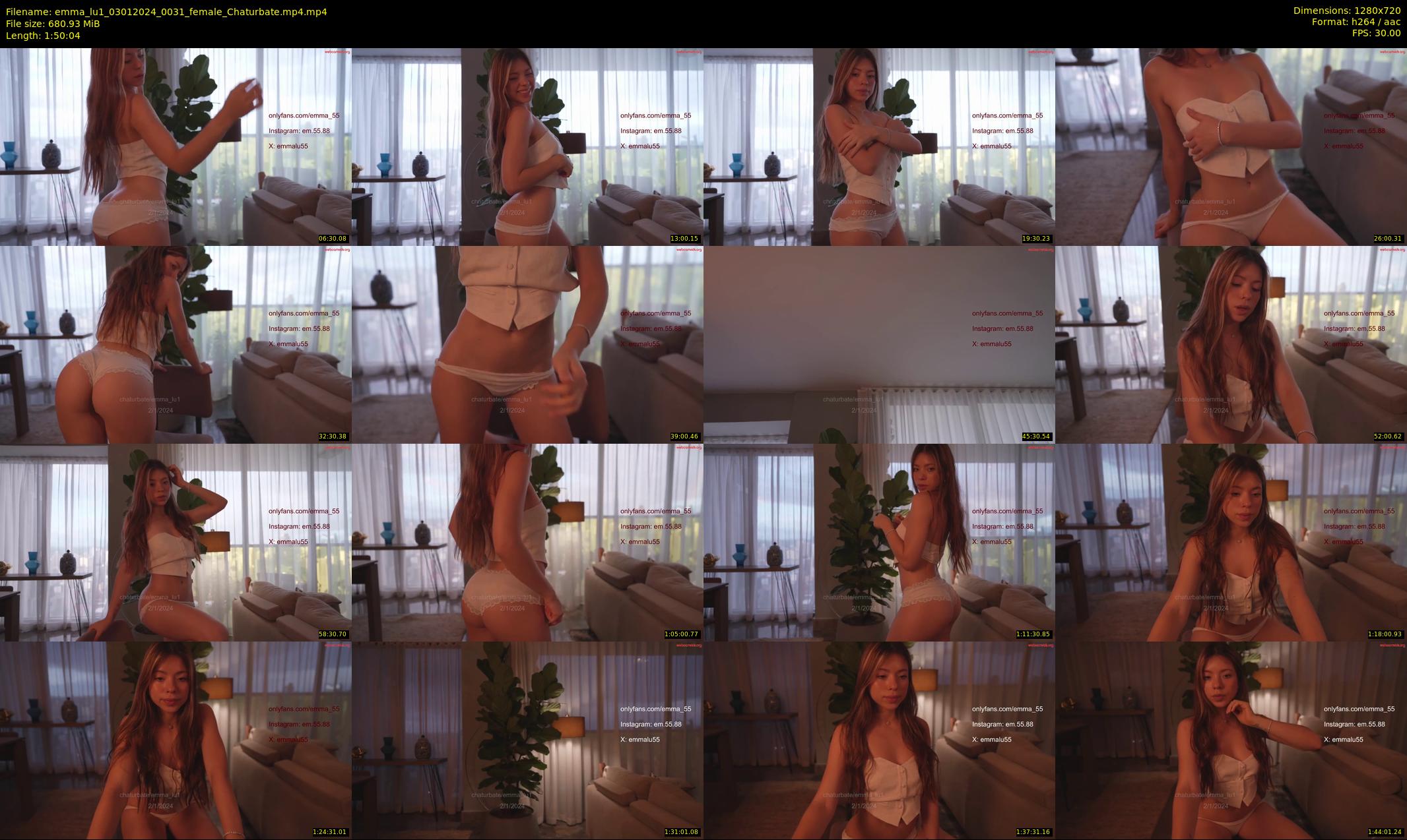 emma_lu1 — 111 minute Chaturbate female cam show recording, 720p, Jan 3, 2024