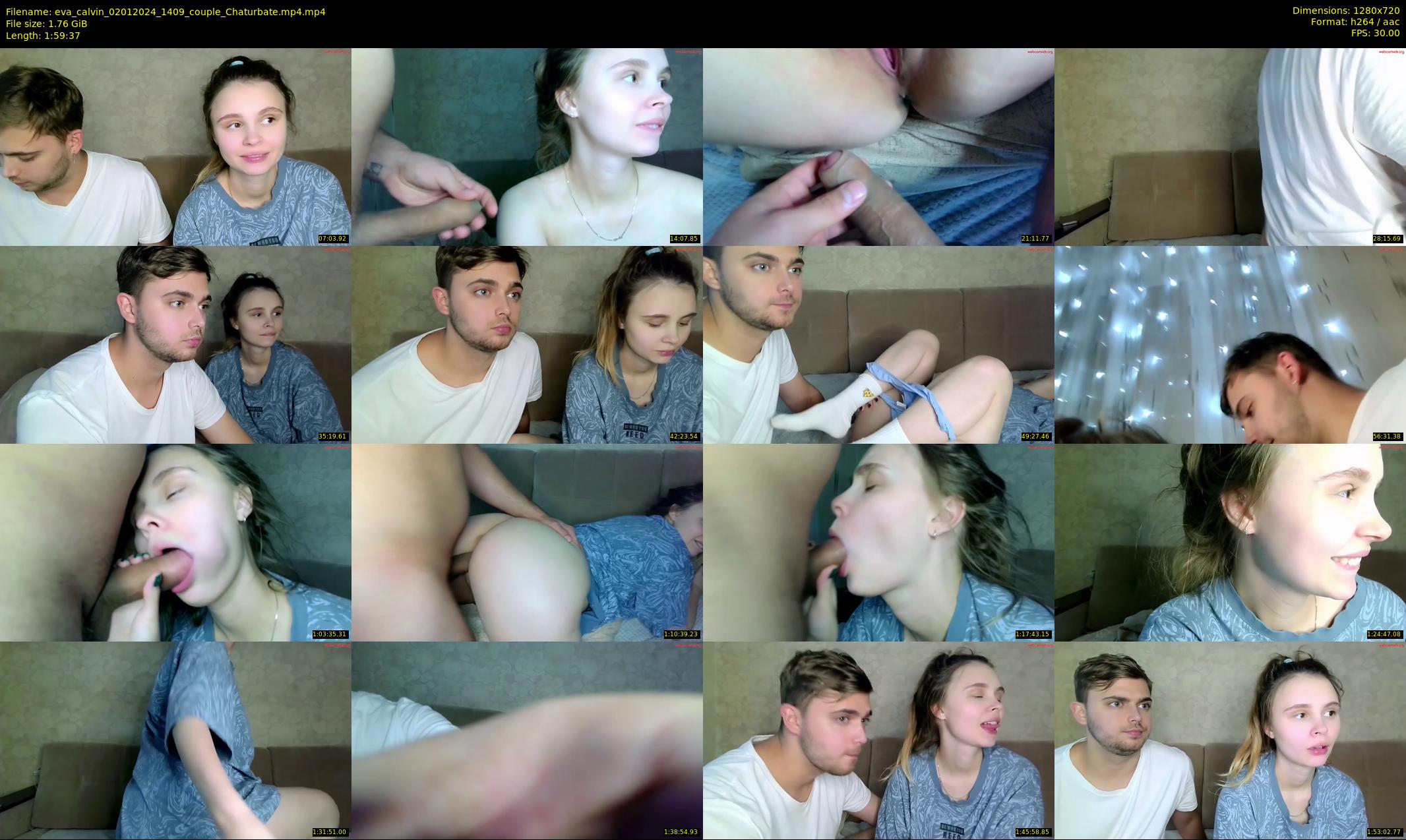 eva_calvin — 120 minute Chaturbate couple cam show recording, 720p, Jan 2, 2024