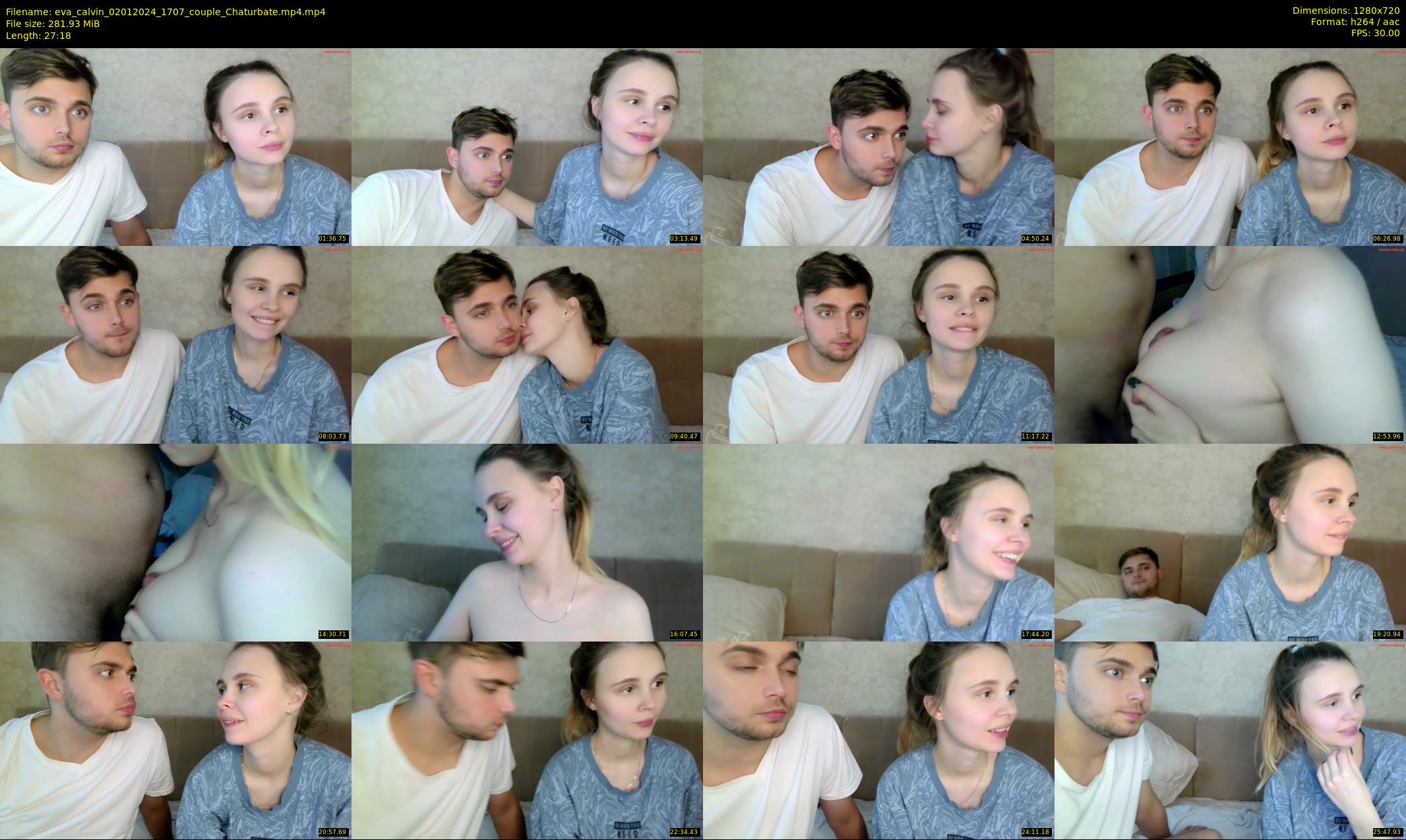 eva_calvin — 28 minute Chaturbate couple cam show recording, 720p, Jan 2, 2024