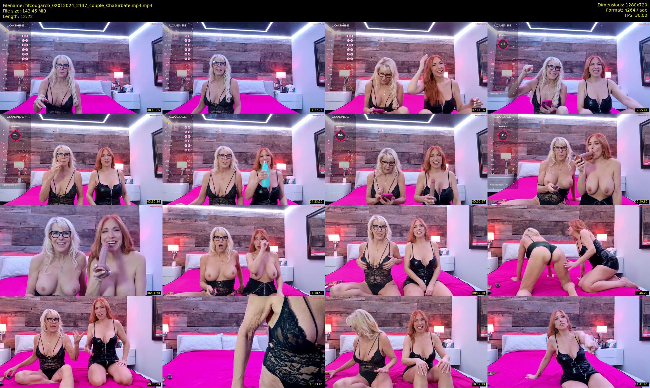 fitcougarcb — 13 minute Chaturbate female cam show recording, 720p, Jan 2, 2024