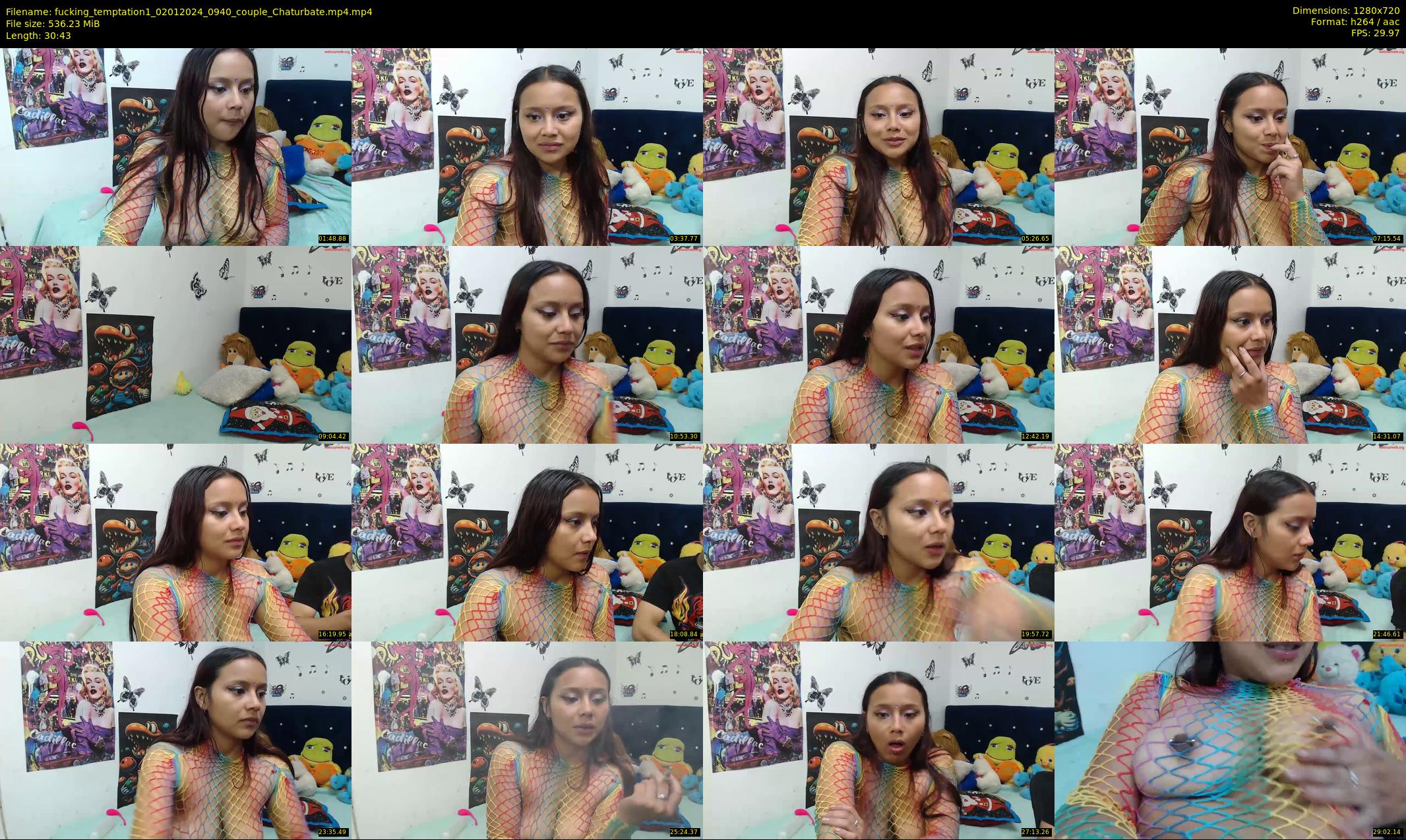 fucking_temptation1 — 31 minute Chaturbate couple cam show recording, 720p, Jan 2, 2024