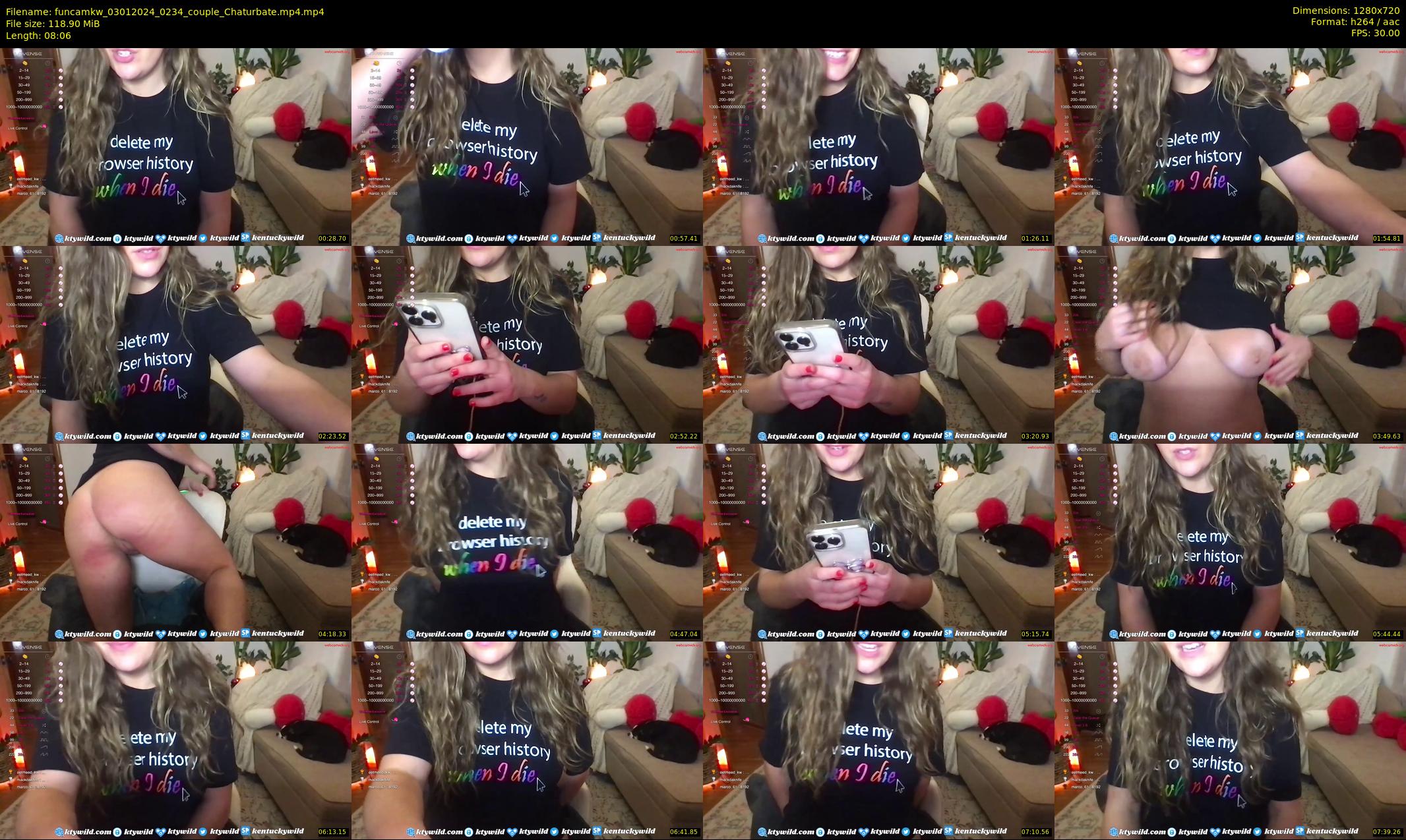 funcamkw — 9 minute Chaturbate female cam show recording, 720p, Jan 3, 2024