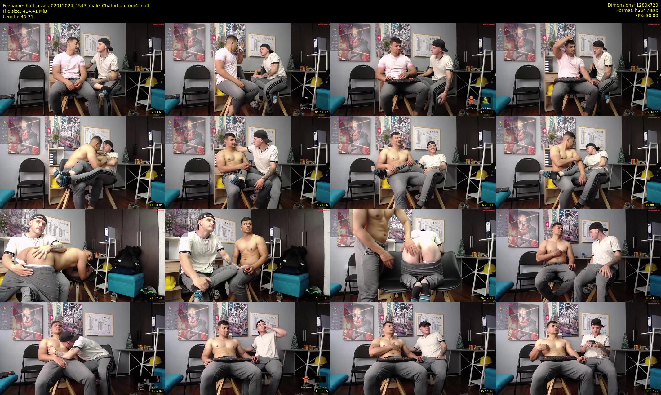 hott_asses — 41 minute Chaturbate male cam show recording, 720p, Jan 2, 2024