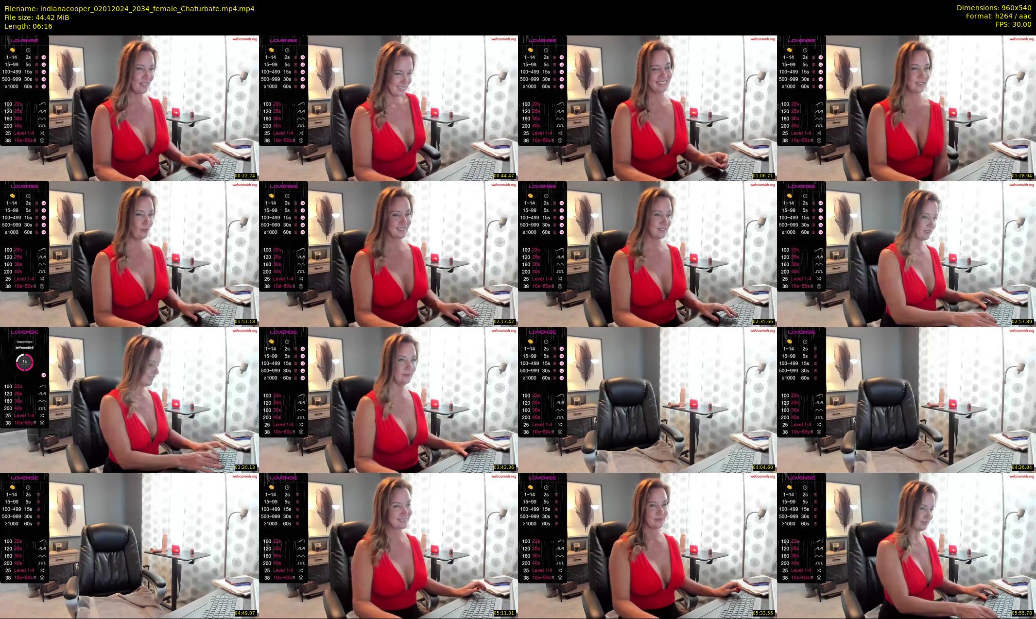 indianacooper — 7 minute Chaturbate female cam show recording, 480p, Jan 2, 2024