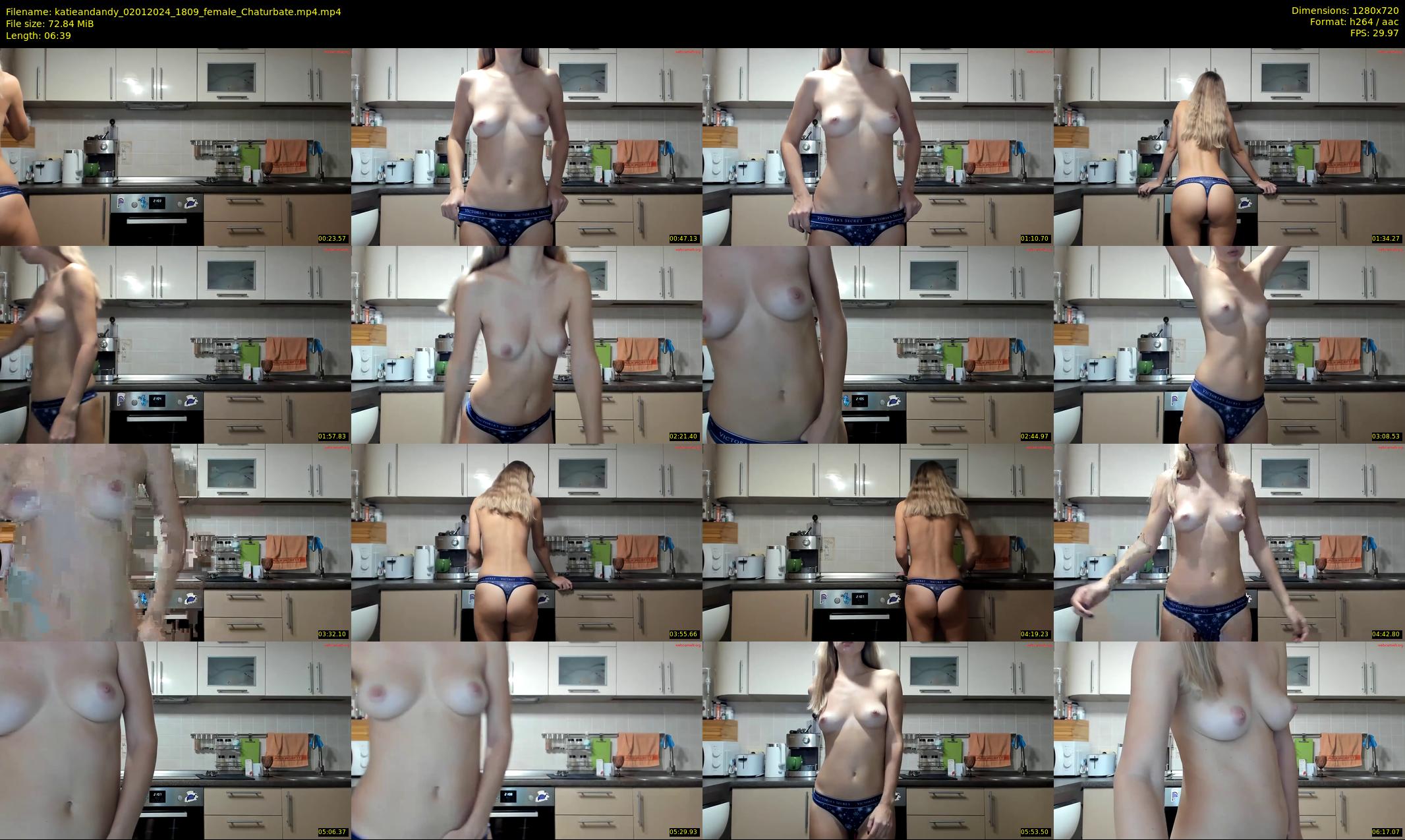 katieandandy — 7 minute Chaturbate female cam show recording, 720p, Jan 2, 2024