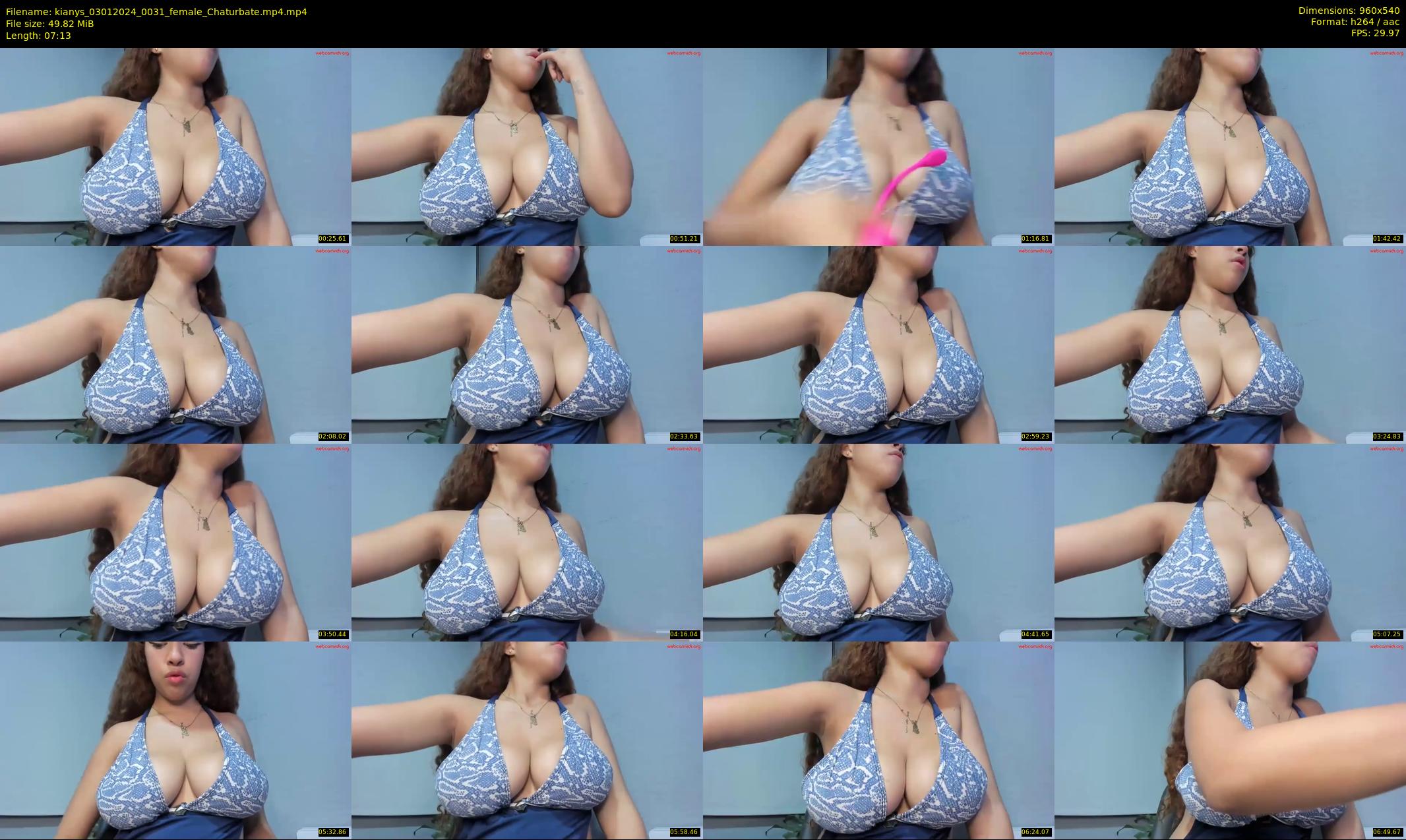 kianys — 8 minute Chaturbate female cam show recording, 480p, Jan 3, 2024