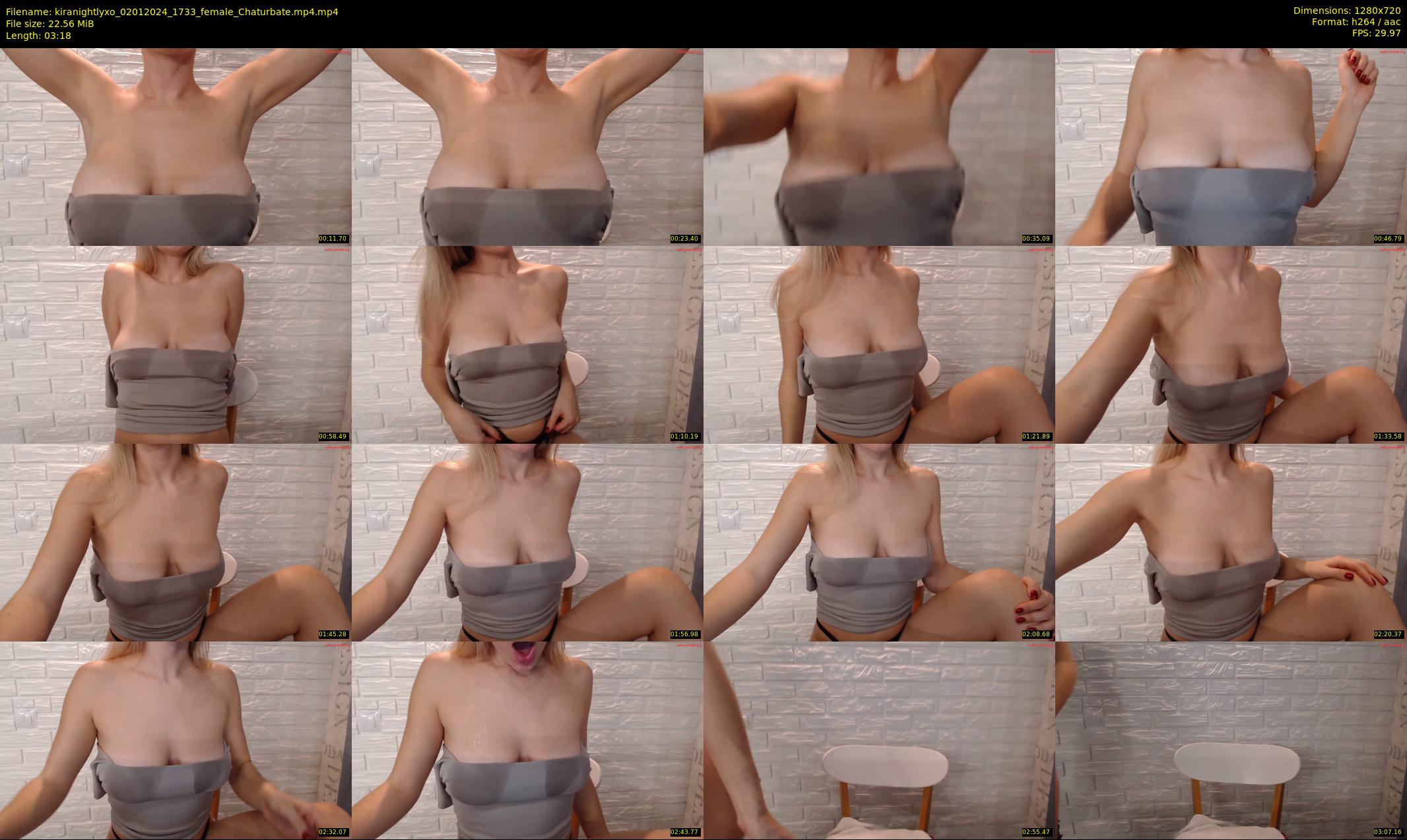 kiranightlyxo — 4 minute Chaturbate female cam show recording, 720p, Jan 2, 2024