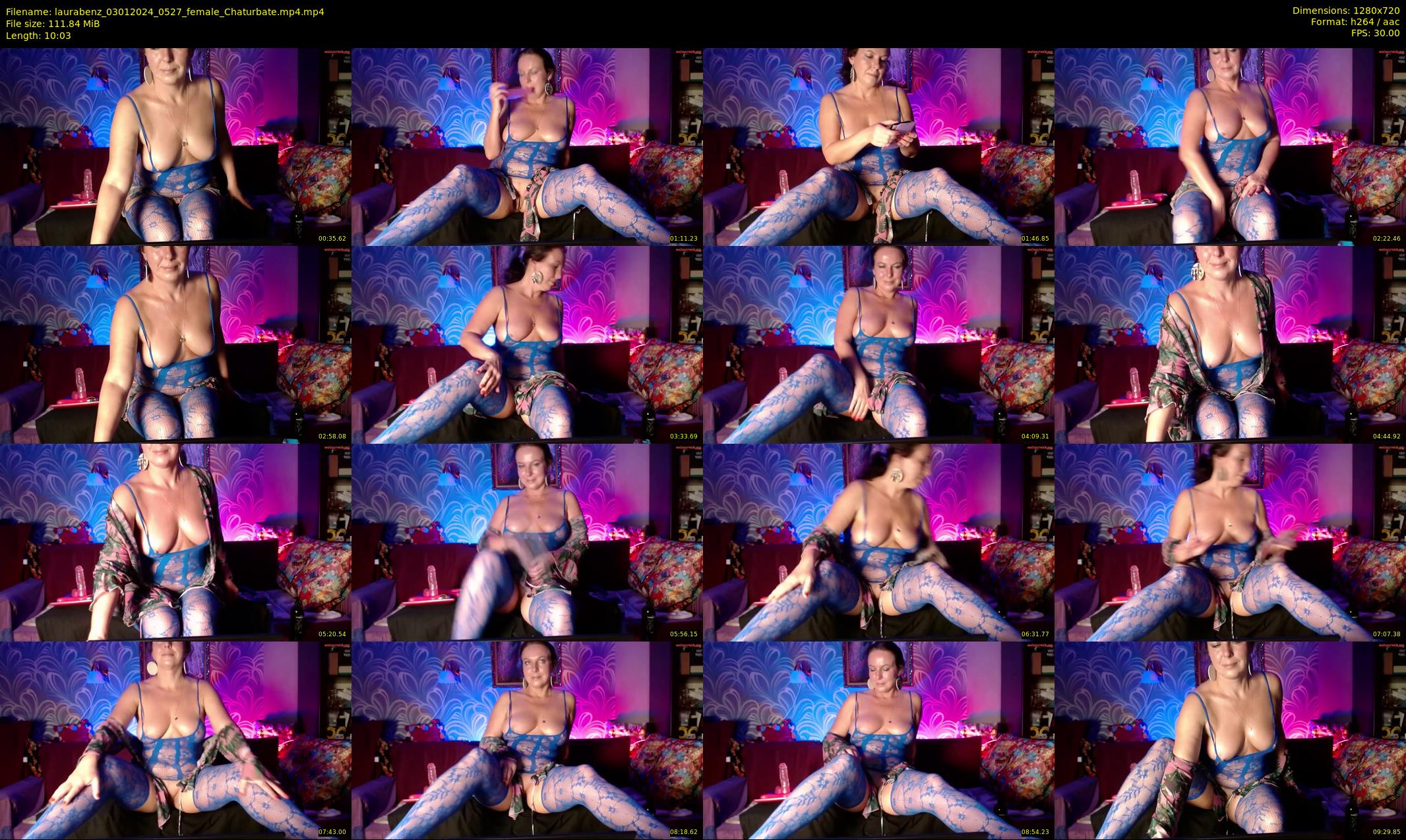 laurabenz — 11 minute Chaturbate female cam show recording, 720p, Jan 3, 2024