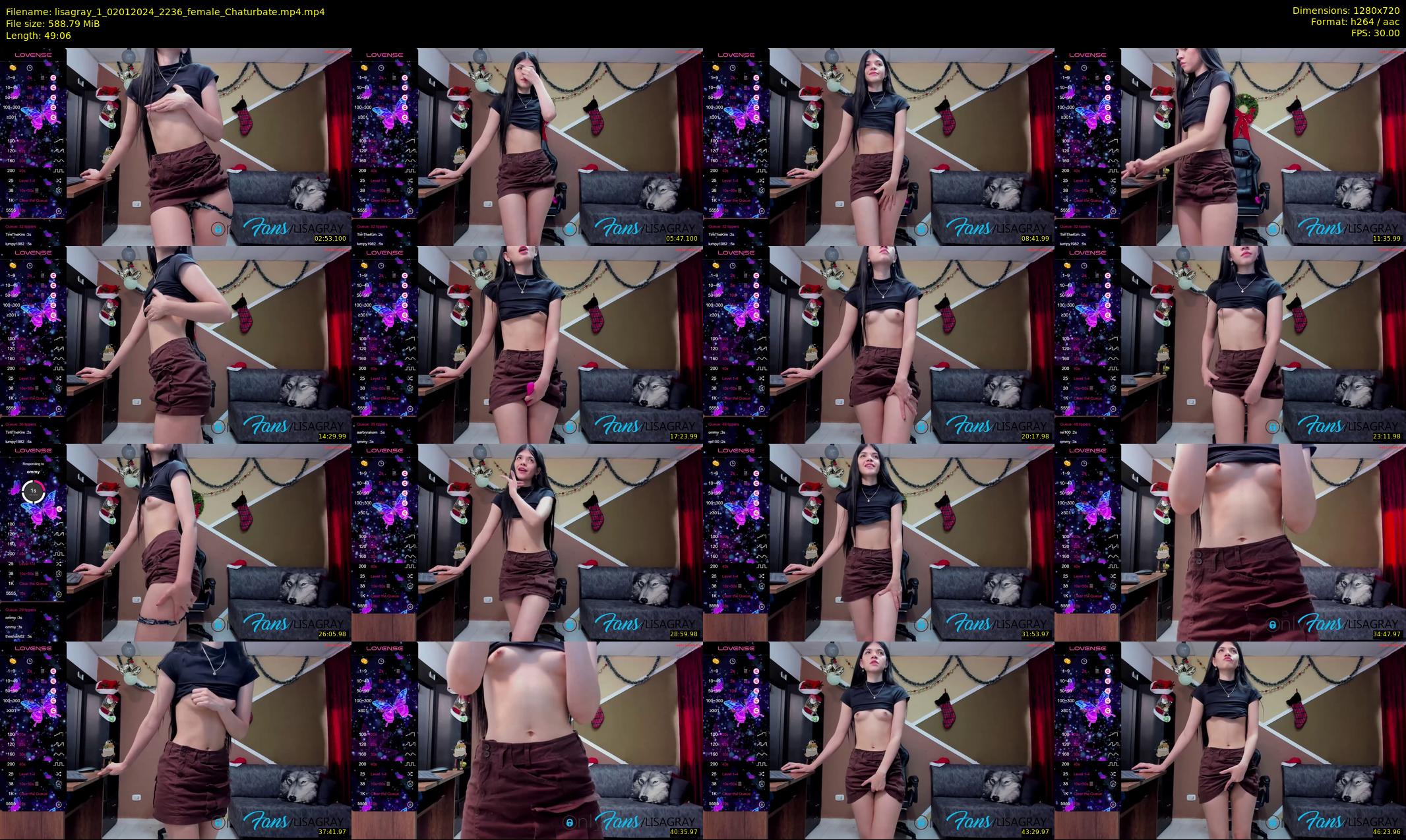 lisagray_1 — 50 minute Chaturbate female cam show recording, 720p, Jan 2, 2024