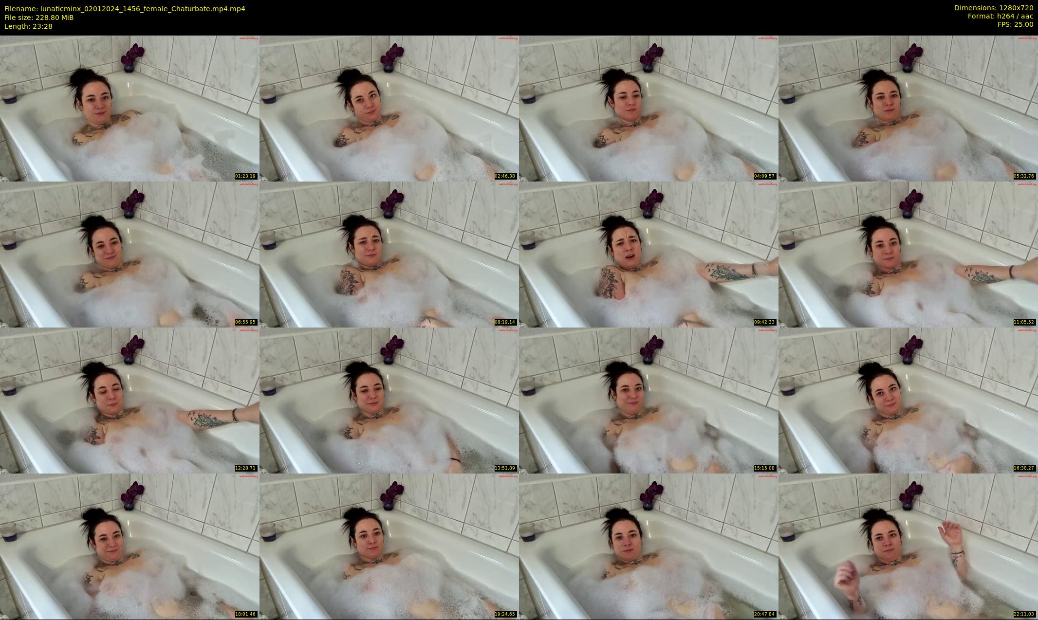 lunaticminx — 24 minute Chaturbate female cam show recording, 720p, Jan 2, 2024