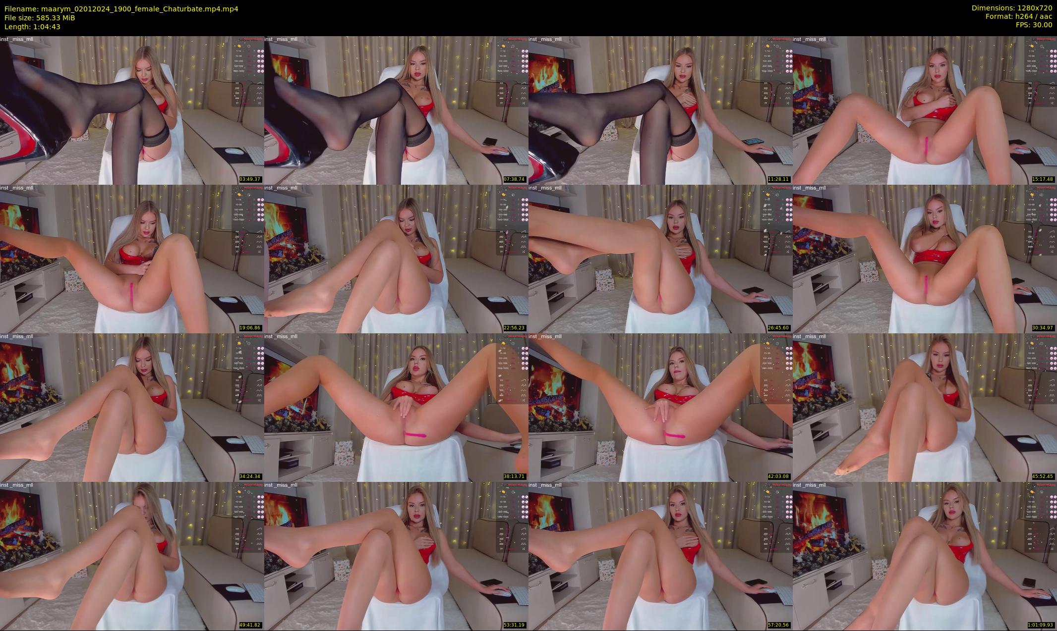 maarym — 65 minute Chaturbate couple cam show recording, 720p, Jan 2, 2024