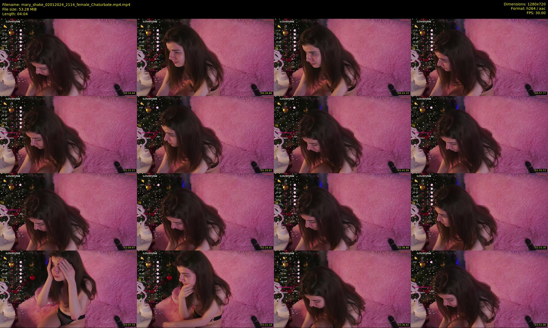 mary_shake — 5 minute Chaturbate female cam show recording, 720p, Jan 2, 2024