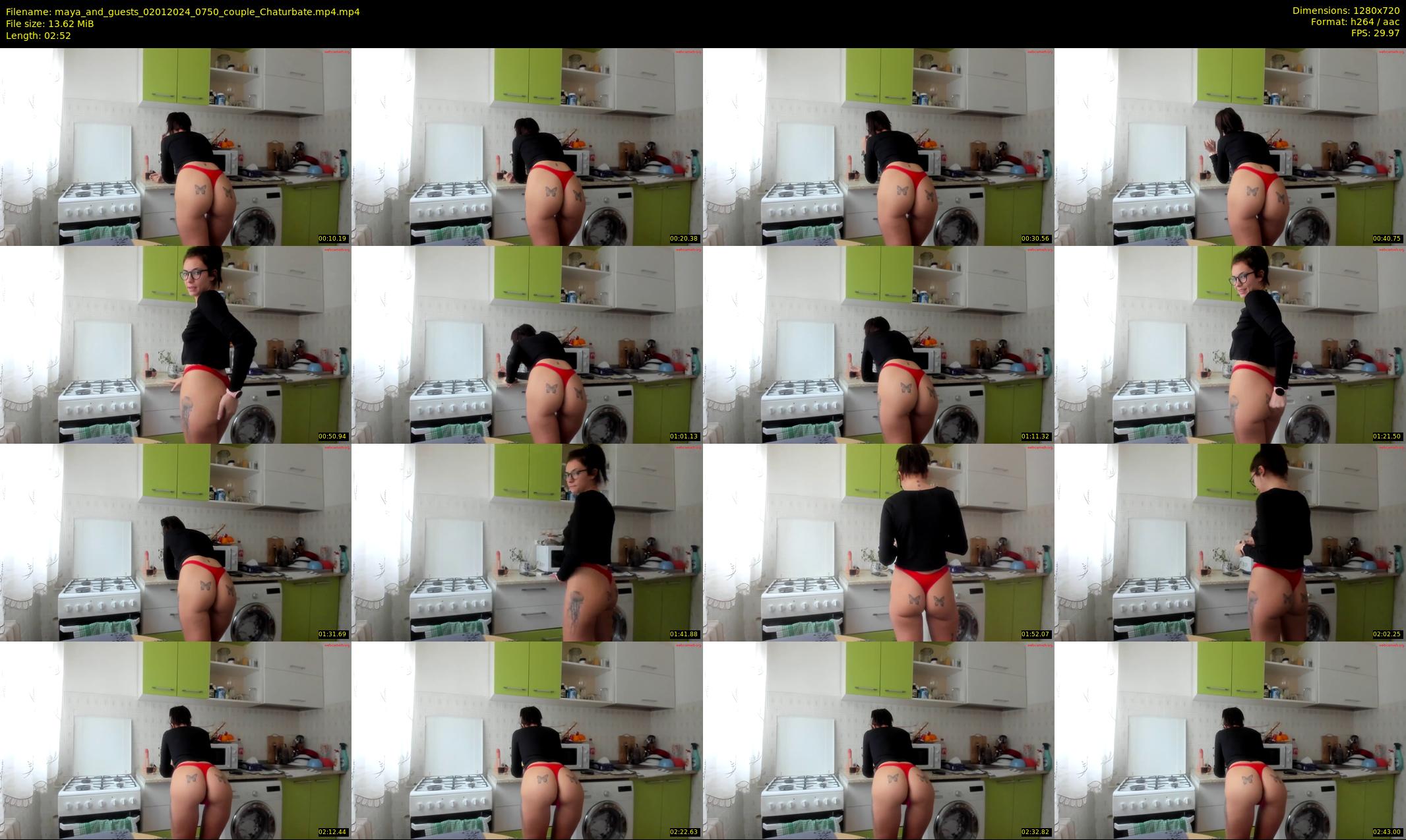 maya_and_guests — 3 minute Chaturbate couple cam show recording, 720p, Jan 2, 2024