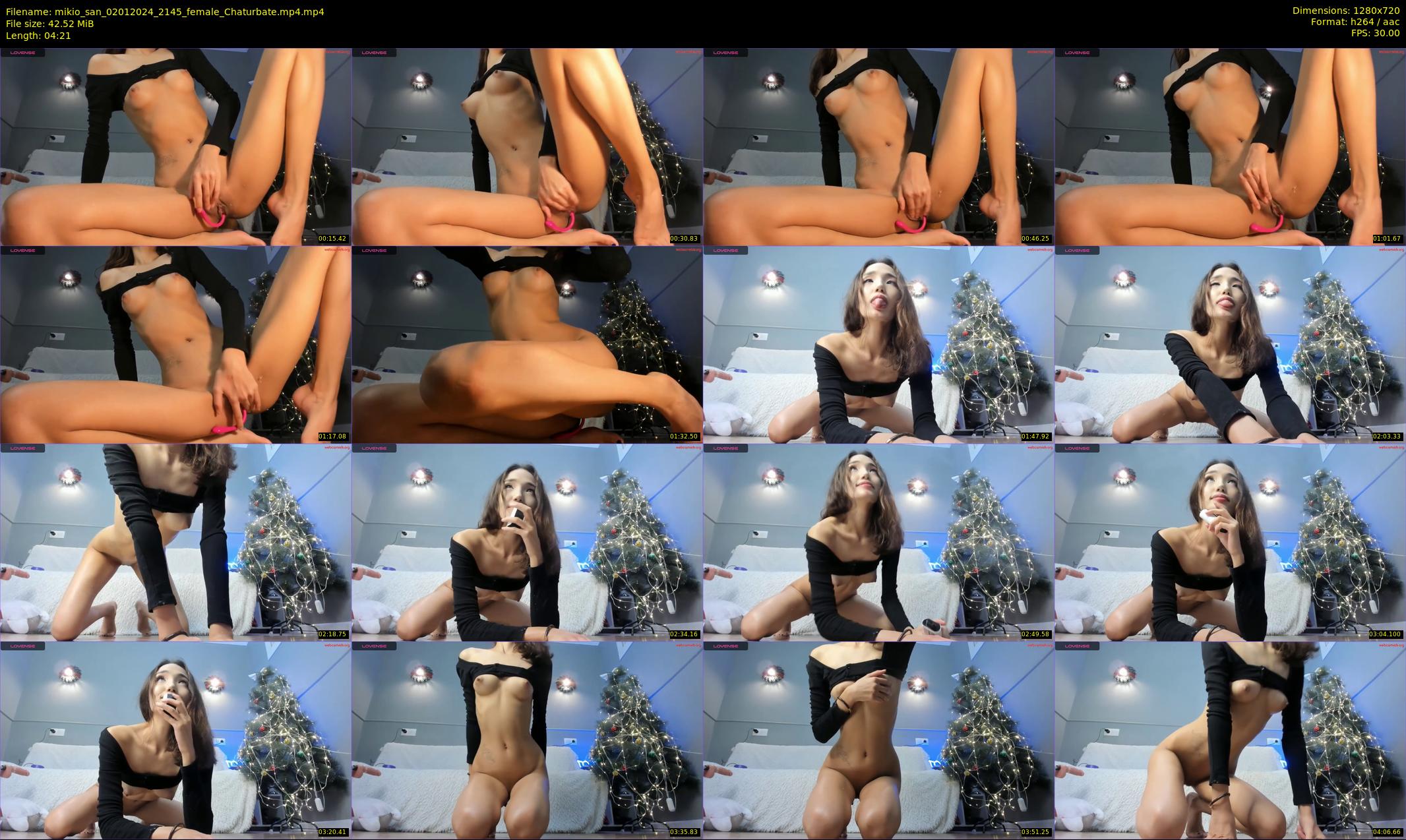 mikio_san — 5 minute Chaturbate female cam show recording, 720p, Jan 2, 2024