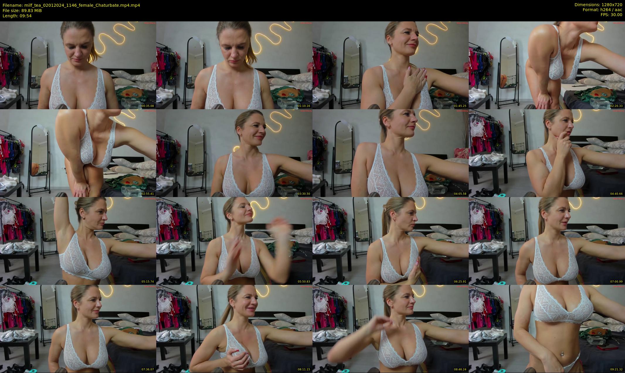 milf_tea — 10 minute Chaturbate female cam show recording, 720p, Jan 2, 2024