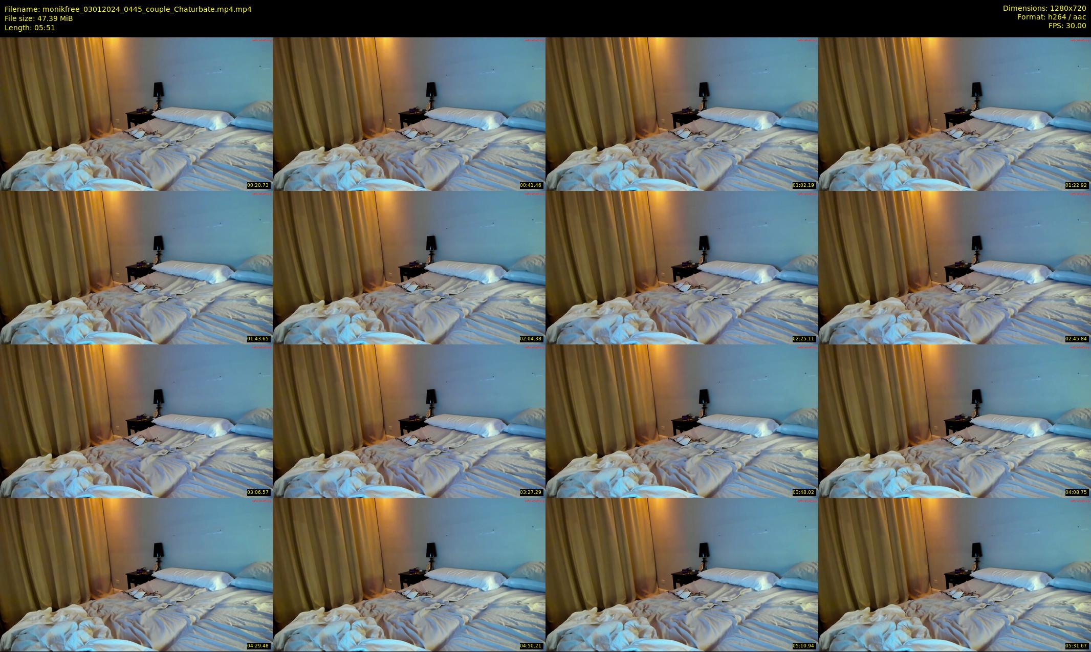 monikfree — 6 minute Chaturbate couple cam show recording, 720p, Jan 3, 2024