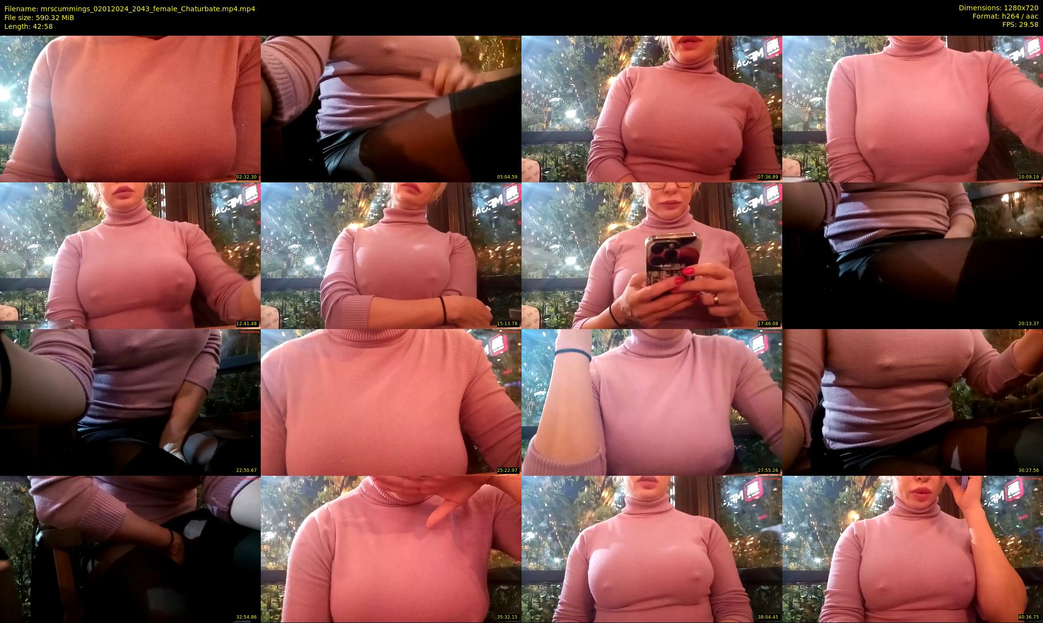 mrscummings — 43 minute Chaturbate female cam show recording, 720p, Jan 2, 2024