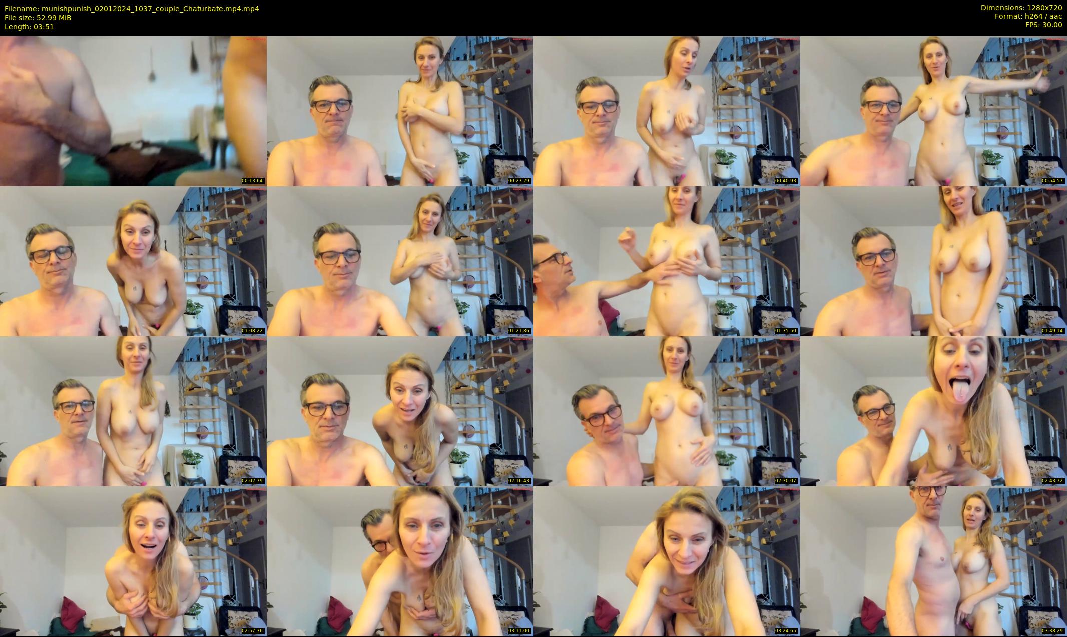 munishpunish — 4 minute Chaturbate couple cam show recording, 720p, Jan 2, 2024