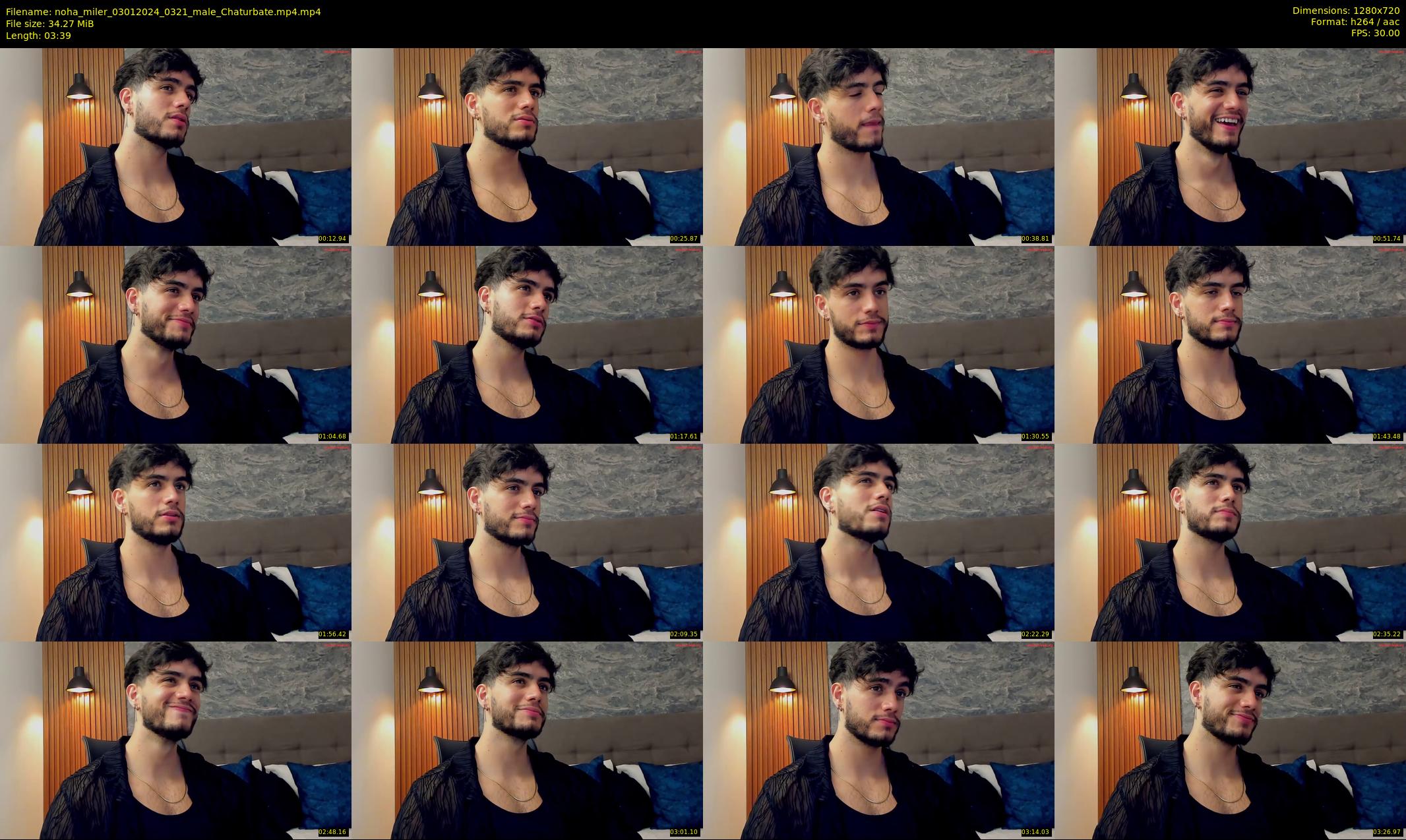noha_miler — 4 minute Chaturbate male cam show recording, 720p, Jan 3, 2024
