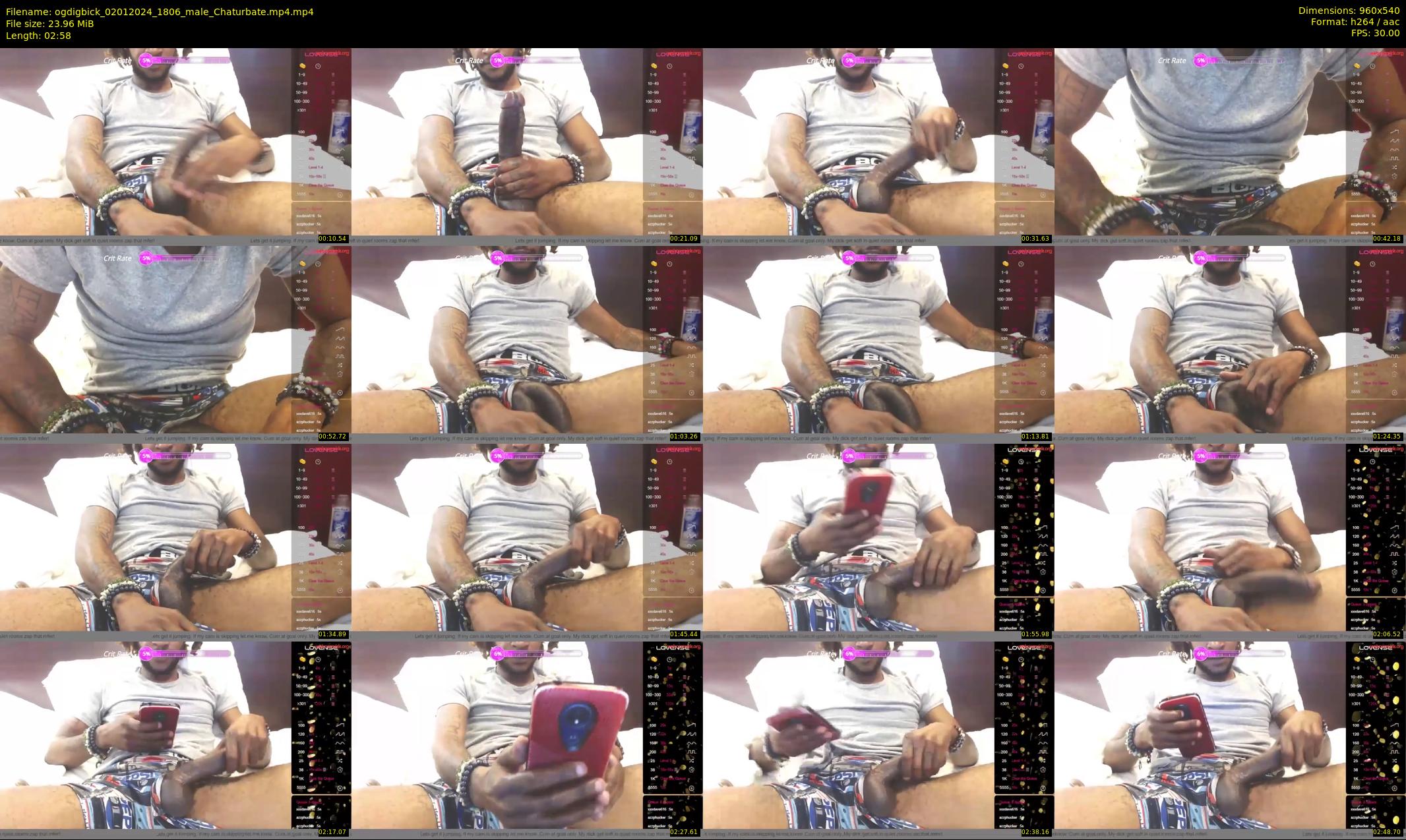 ogdigbick — 3 minute Chaturbate male cam show recording, 480p, Jan 2, 2024