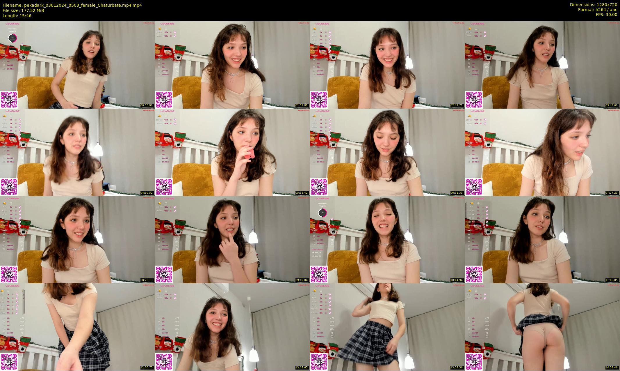 pekadark — 16 minute Chaturbate female cam show recording, 720p, Jan 3, 2024