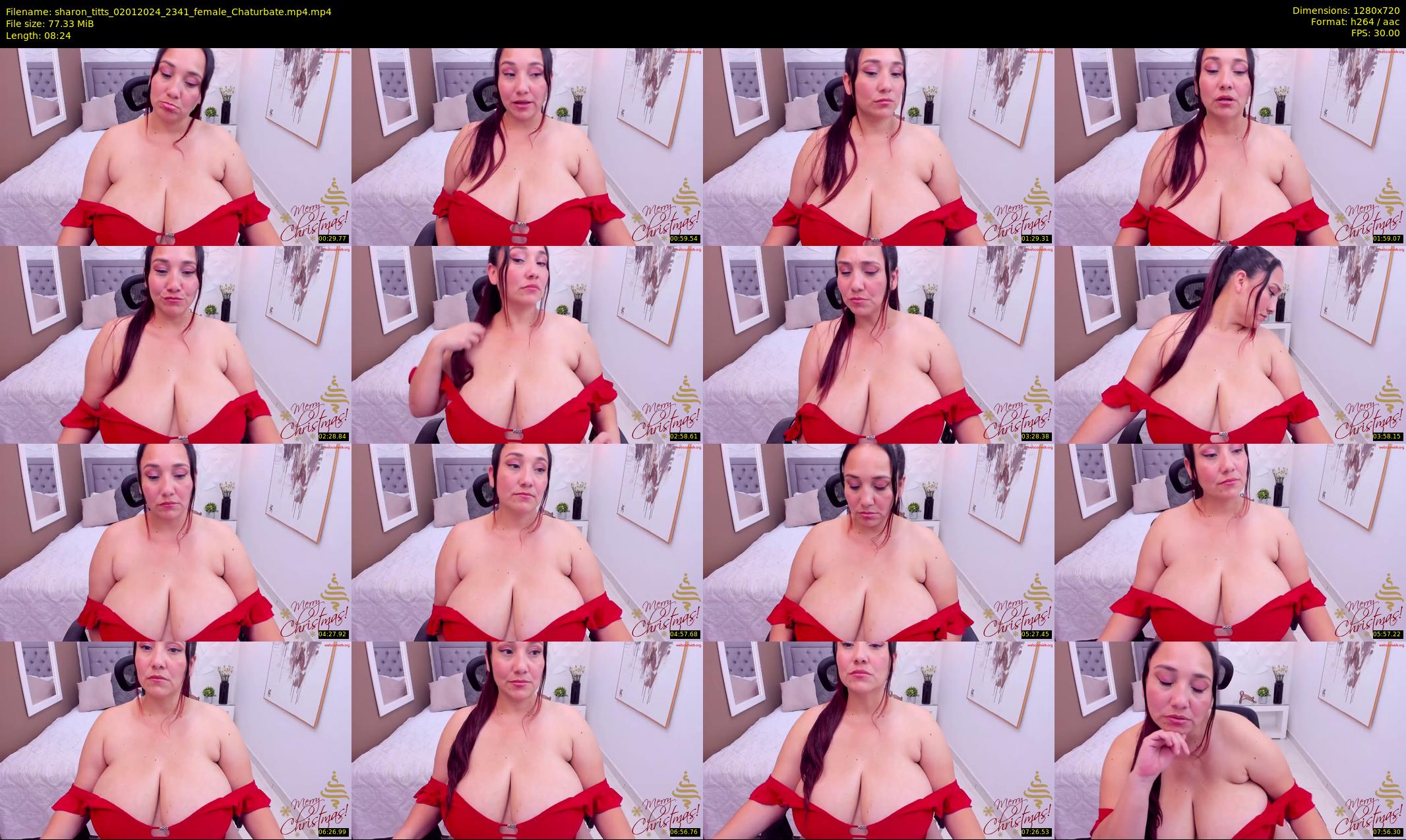 sharon_titts — 9 minute Chaturbate female cam show recording, 720p, Jan 2, 2024