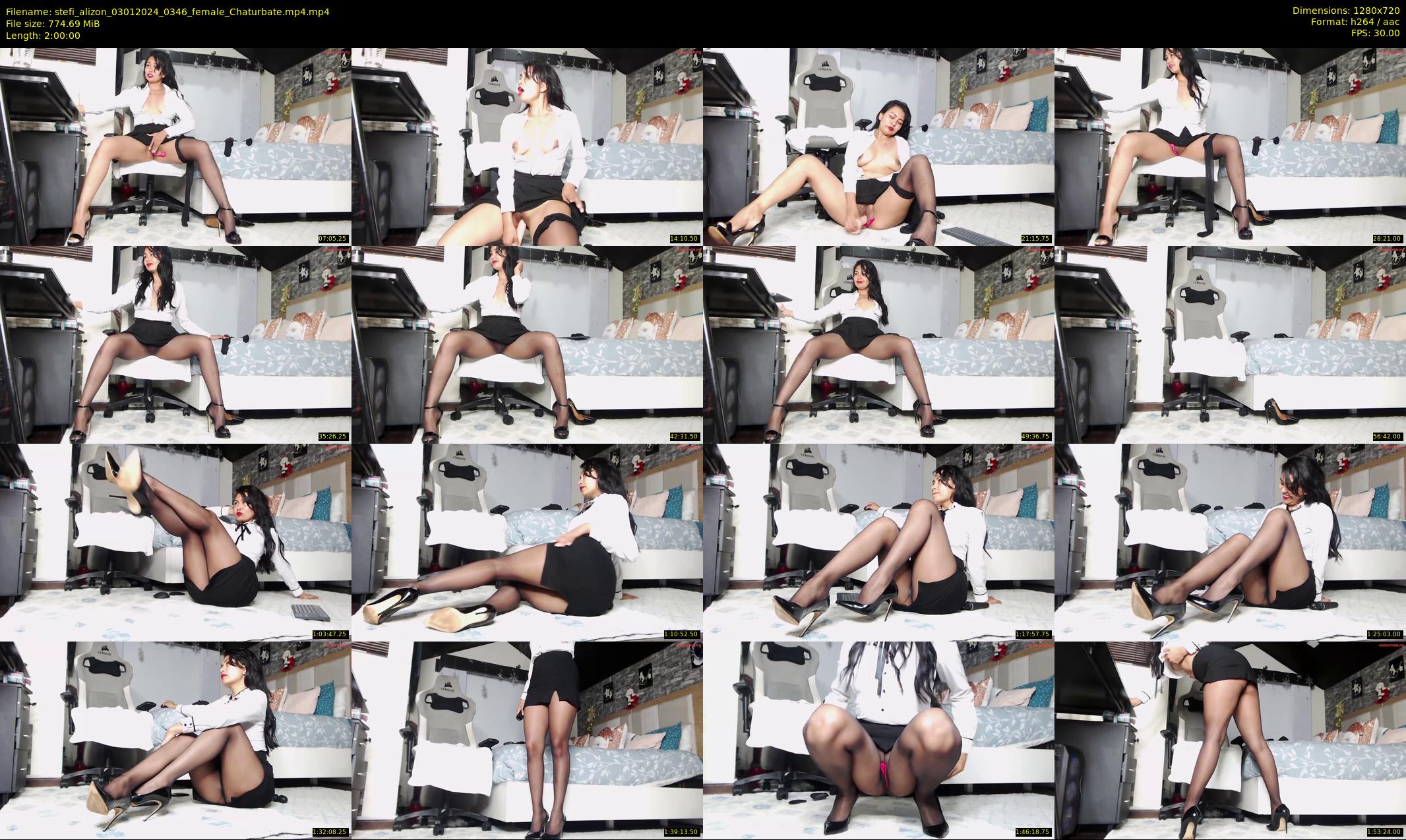 stefi_alizon — 120 minute Chaturbate female cam show recording, 720p, Jan 3, 2024