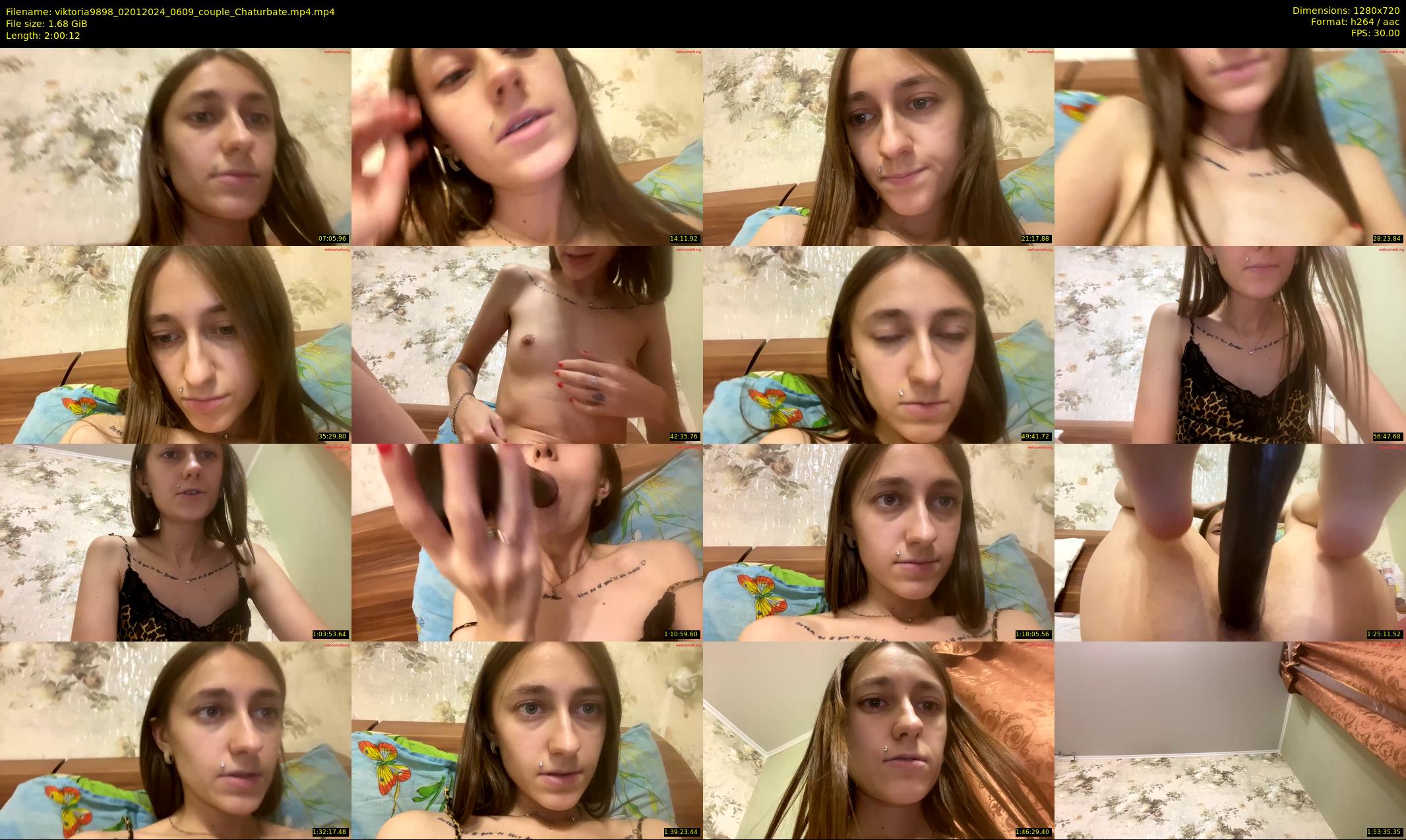 viktoria9898 — 121 minute Chaturbate couple cam show recording, 720p, Jan 2, 2024