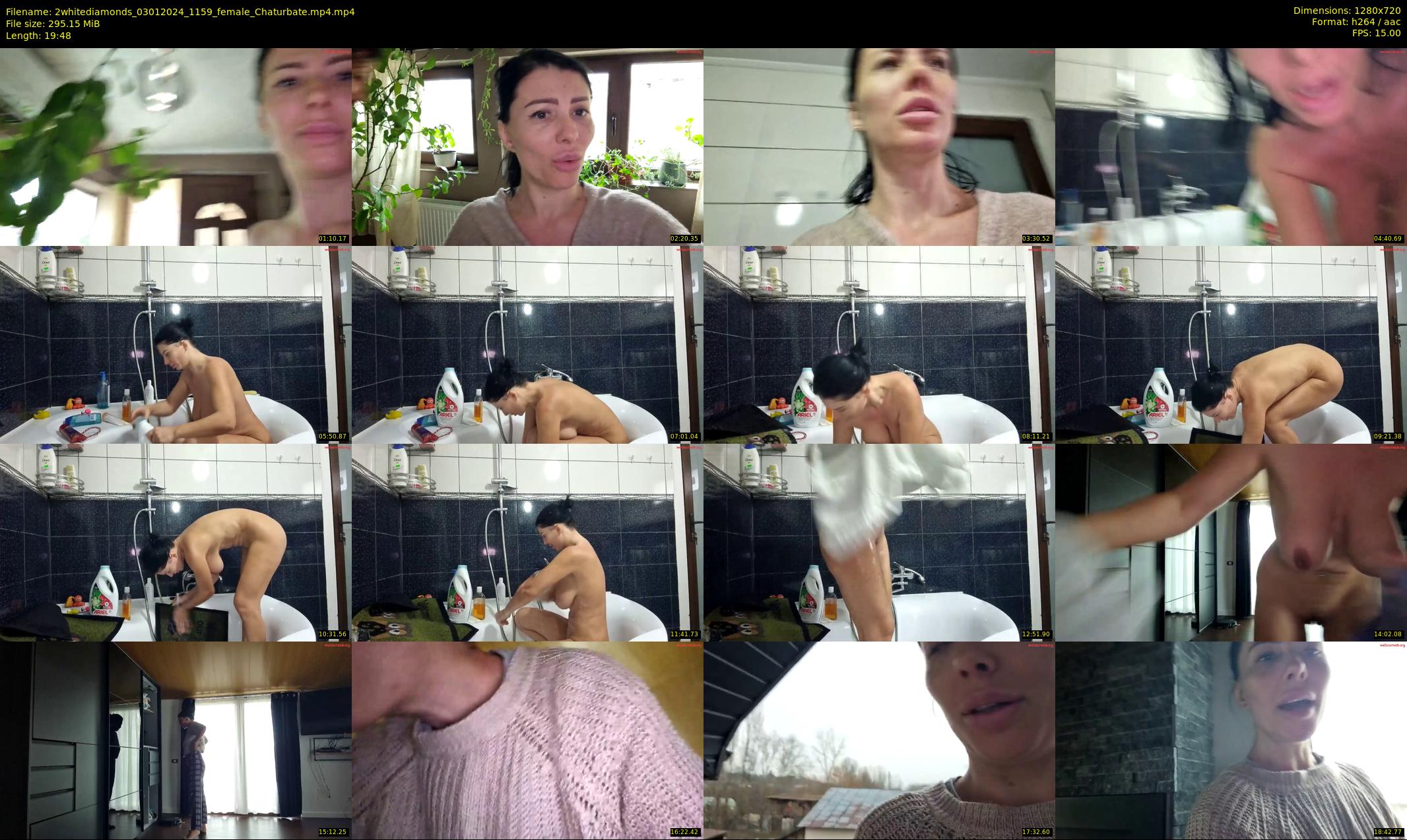 2whitediamonds — 20 minute Chaturbate couple cam show recording, 720p, Jan 3, 2024