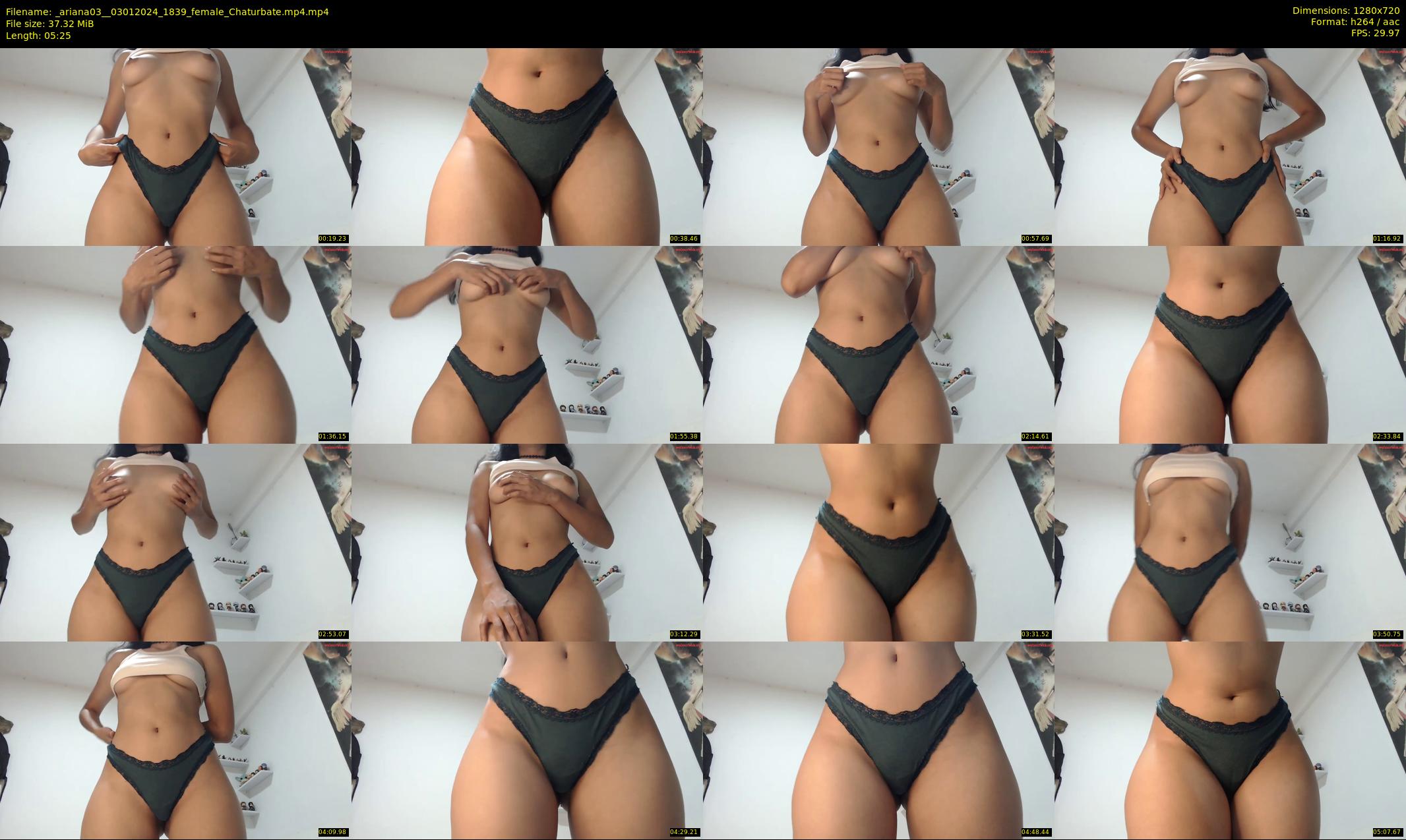 _ariana03_ — 6 minute Chaturbate female cam show recording, 720p, Jan 3, 2024