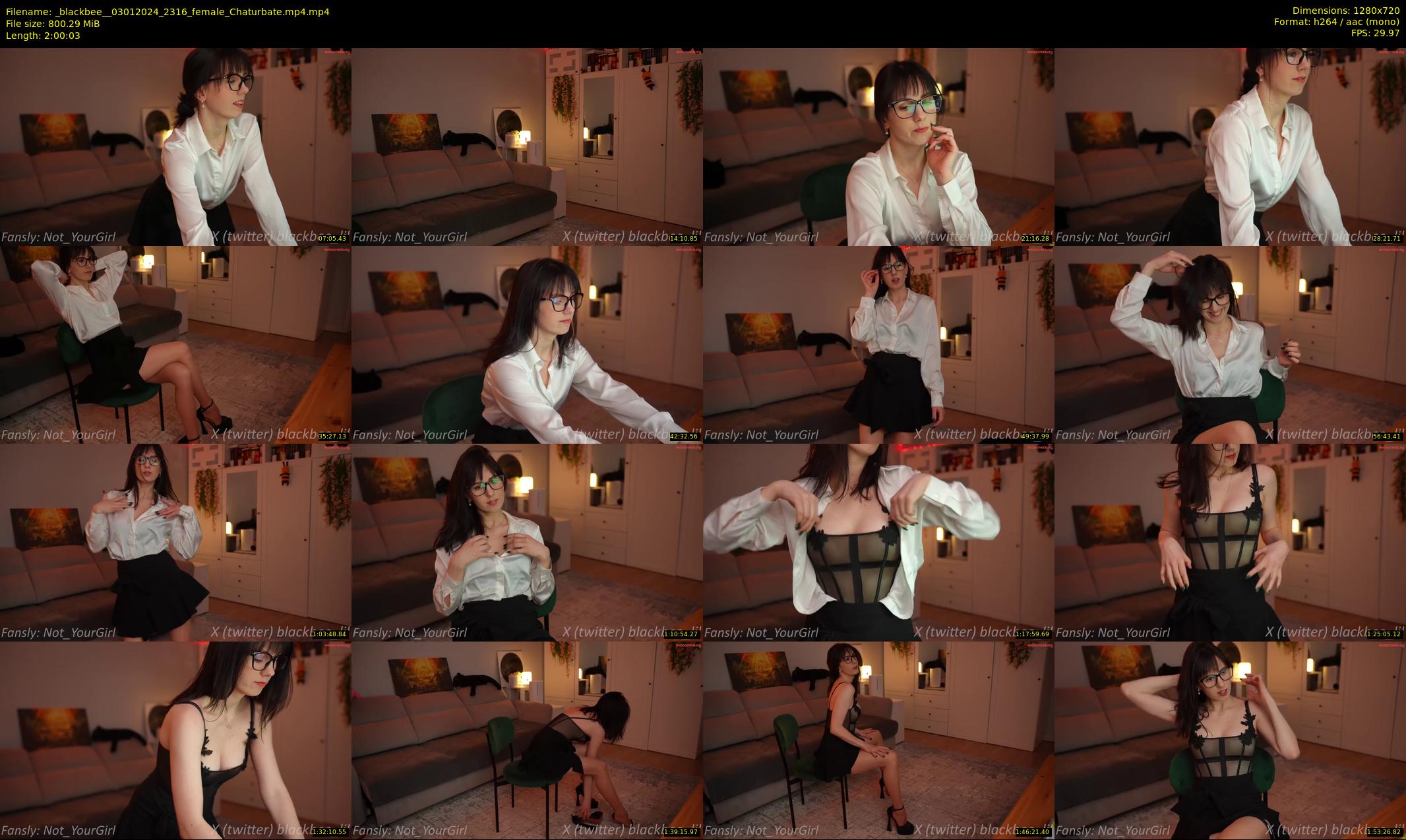 _blackbee_ — 121 minute Chaturbate female cam show recording, 720p, Jan 3, 2024