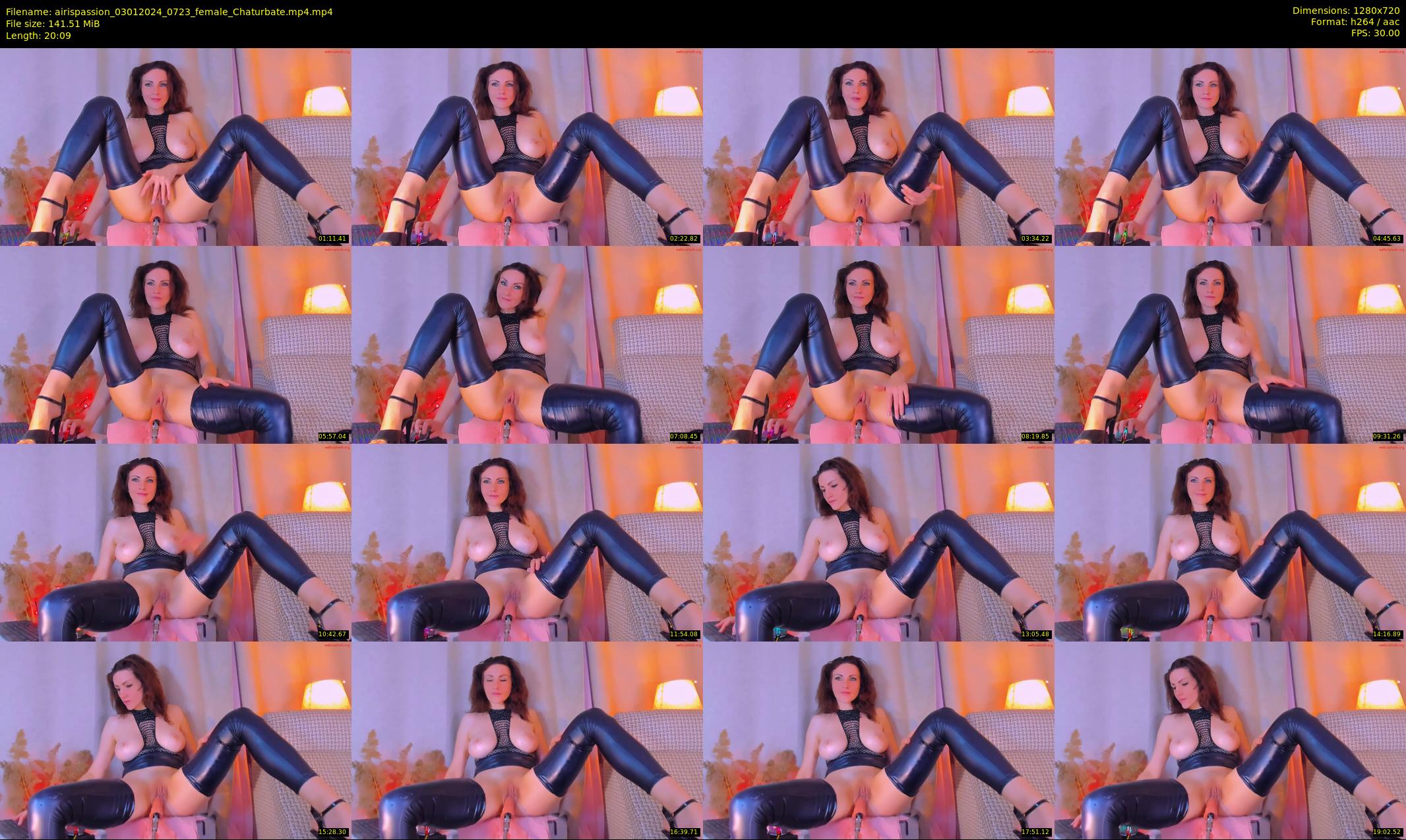 airispassion — 21 minute Chaturbate female cam show recording, 720p, Jan 3, 2024