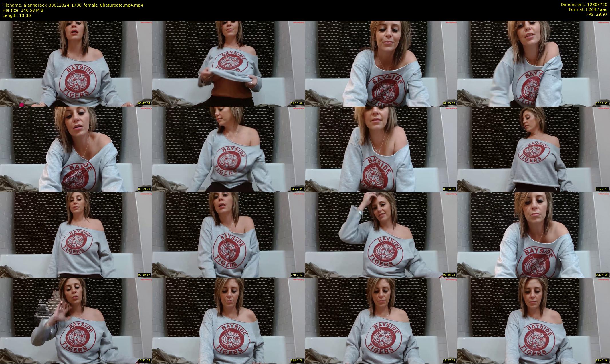 alannarack — 14 minute Chaturbate female cam show recording, 720p, Jan 3, 2024
