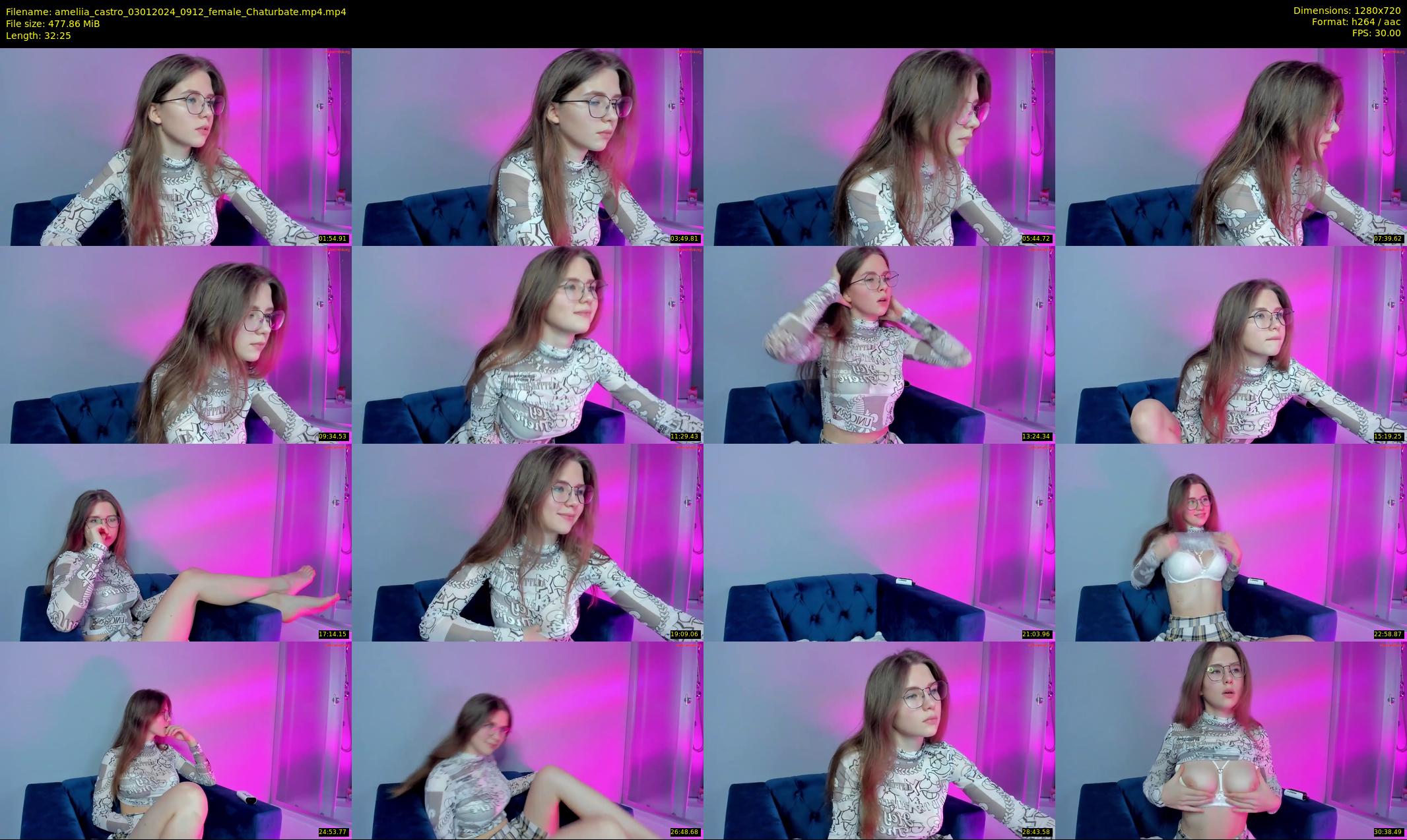 ameliia_castro — 33 minute Chaturbate female cam show recording, 720p, Jan 3, 2024