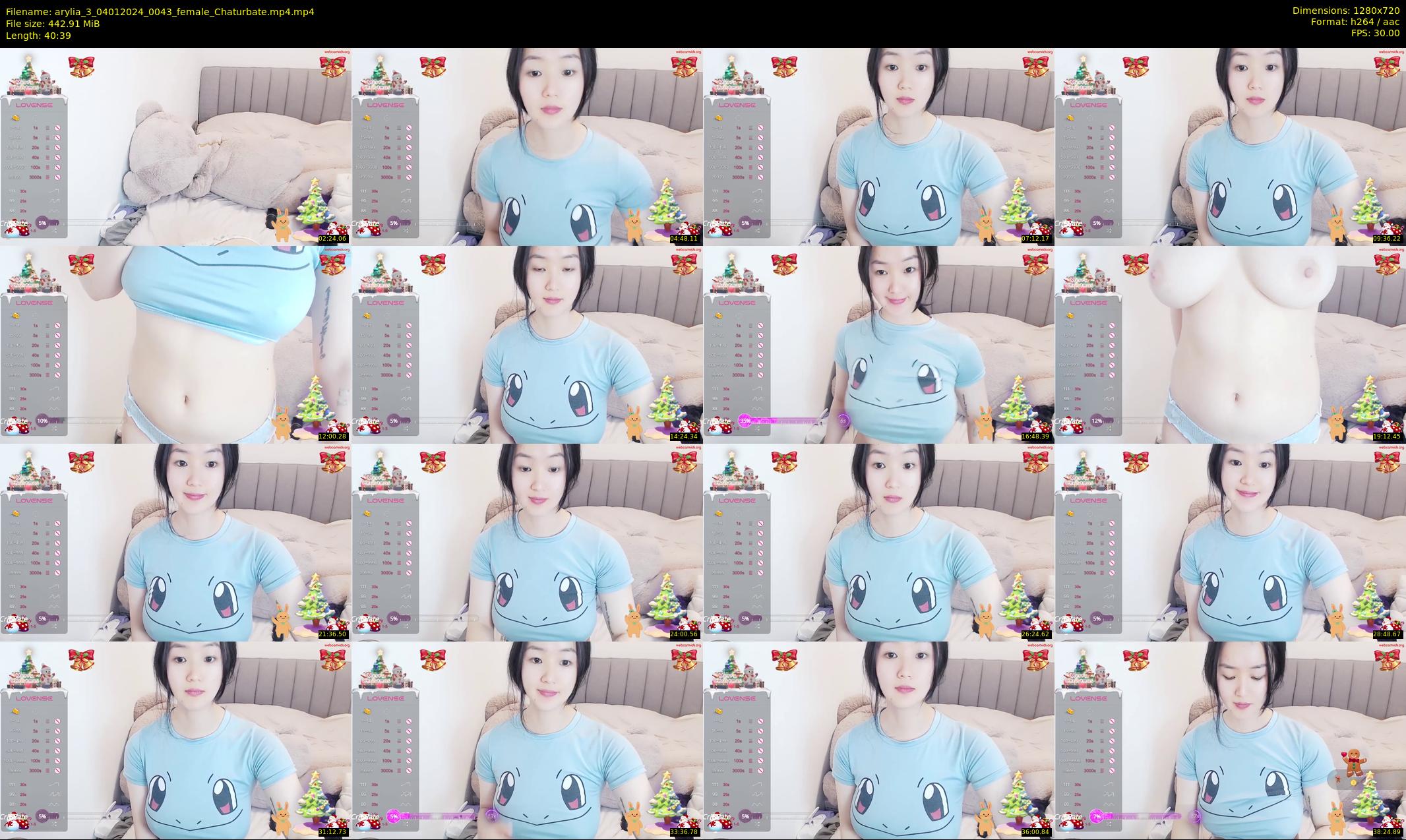 arylia_3 — 41 minute Chaturbate female cam show recording, 720p, Jan 4, 2024