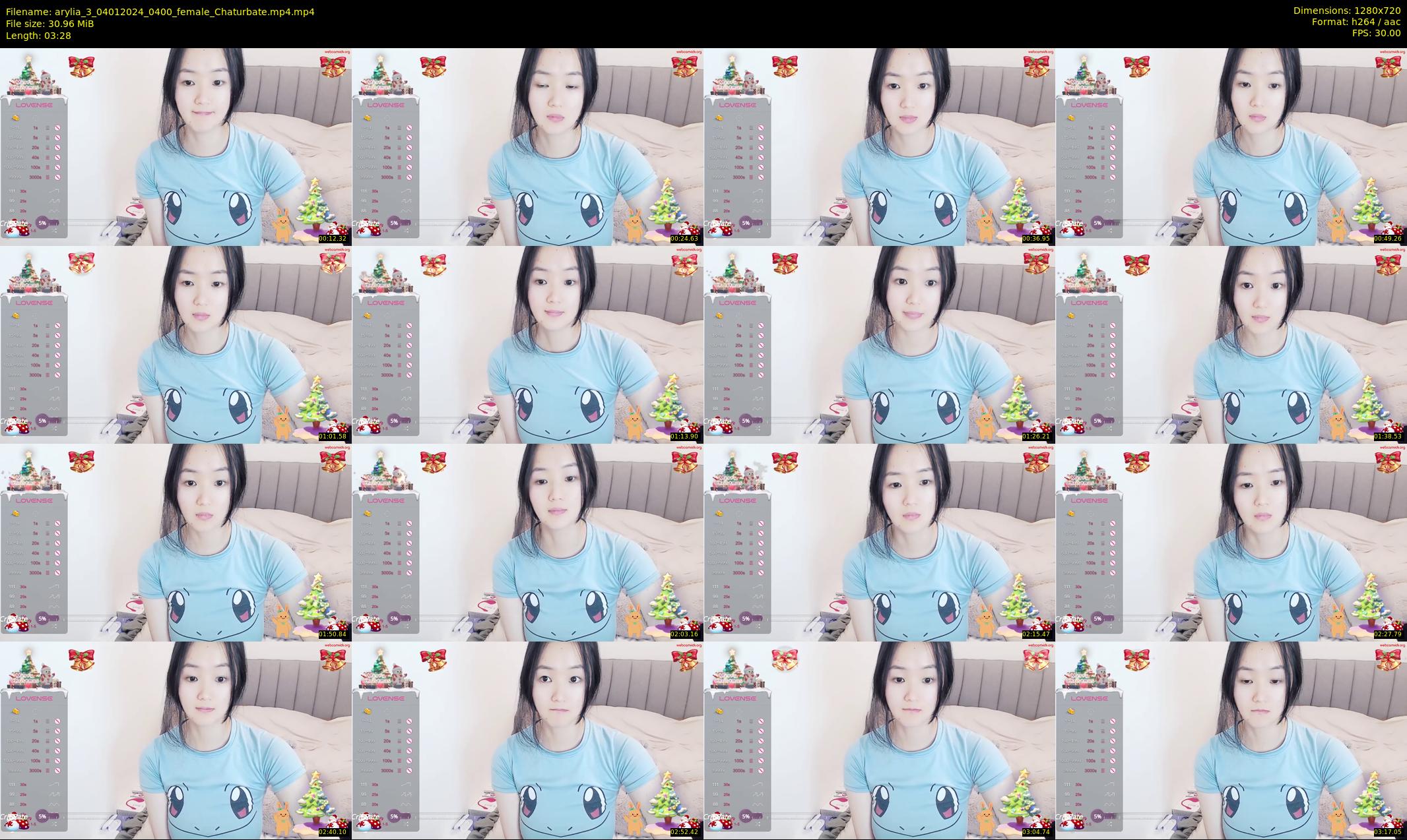 arylia_3 — 4 minute Chaturbate female cam show recording, 720p, Jan 4, 2024