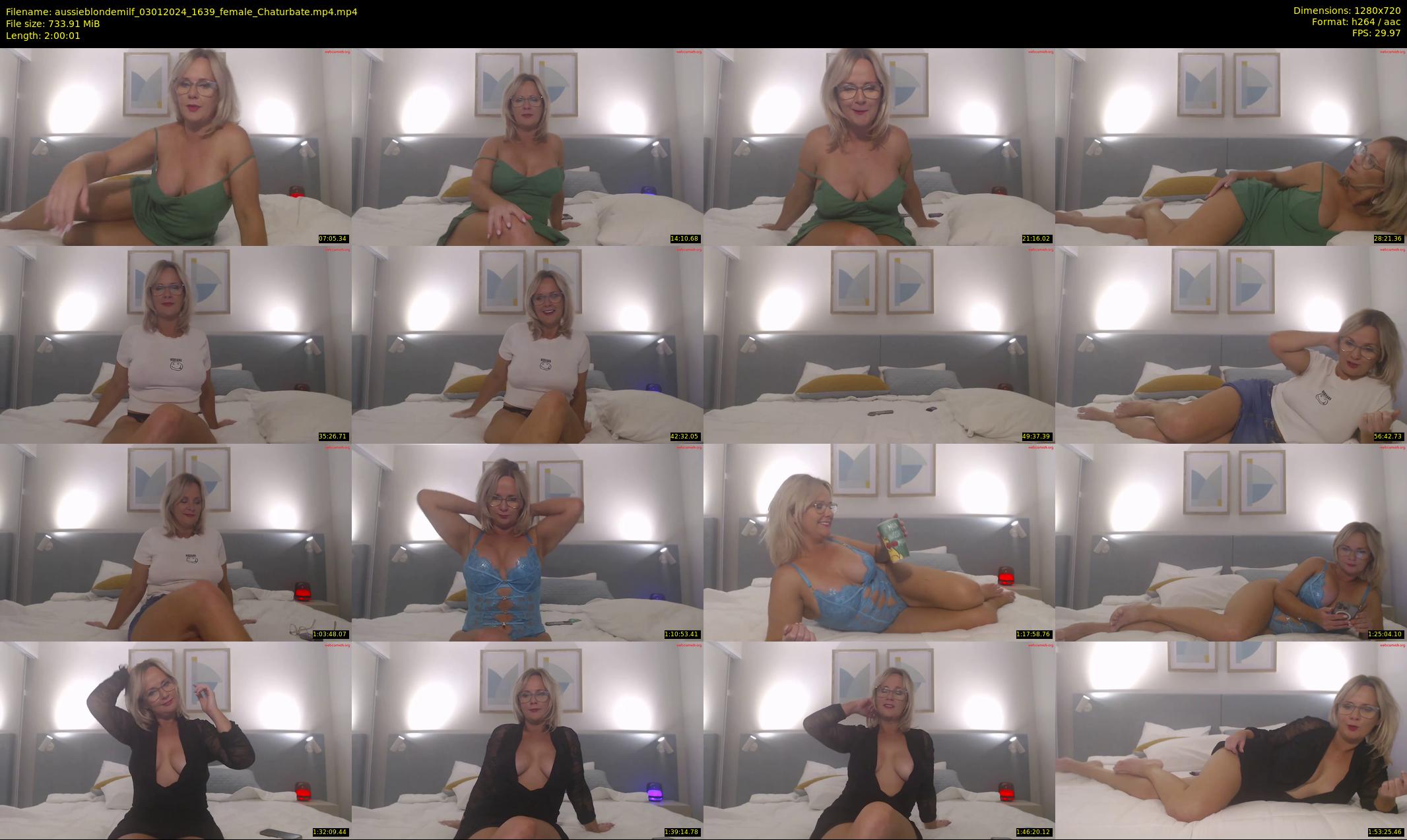 aussieblondemilf — 121 minute Chaturbate female cam show recording, 720p, Jan 3, 2024