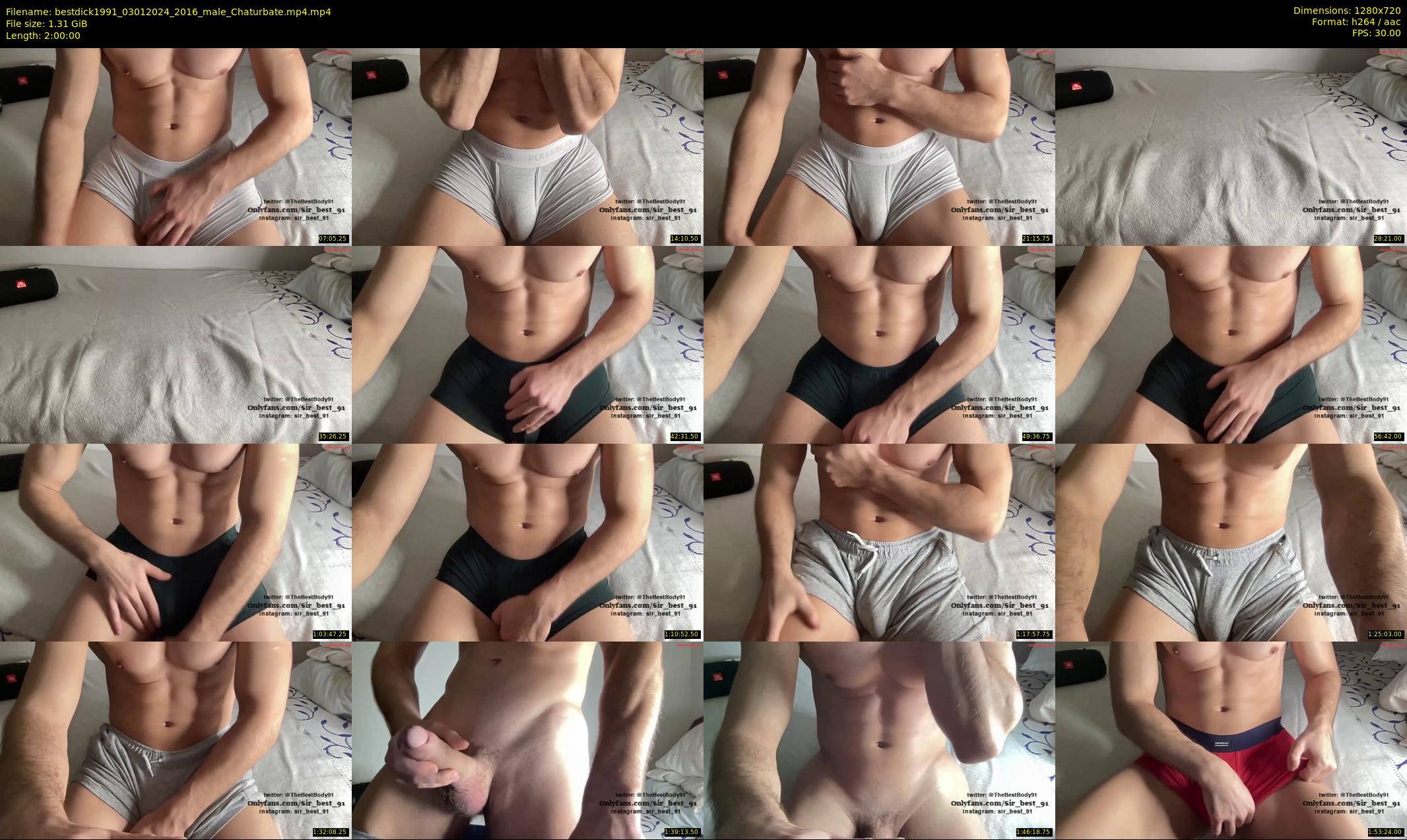 bestdick1991 — 120 minute Chaturbate male cam show recording, 720p, Jan 3, 2024