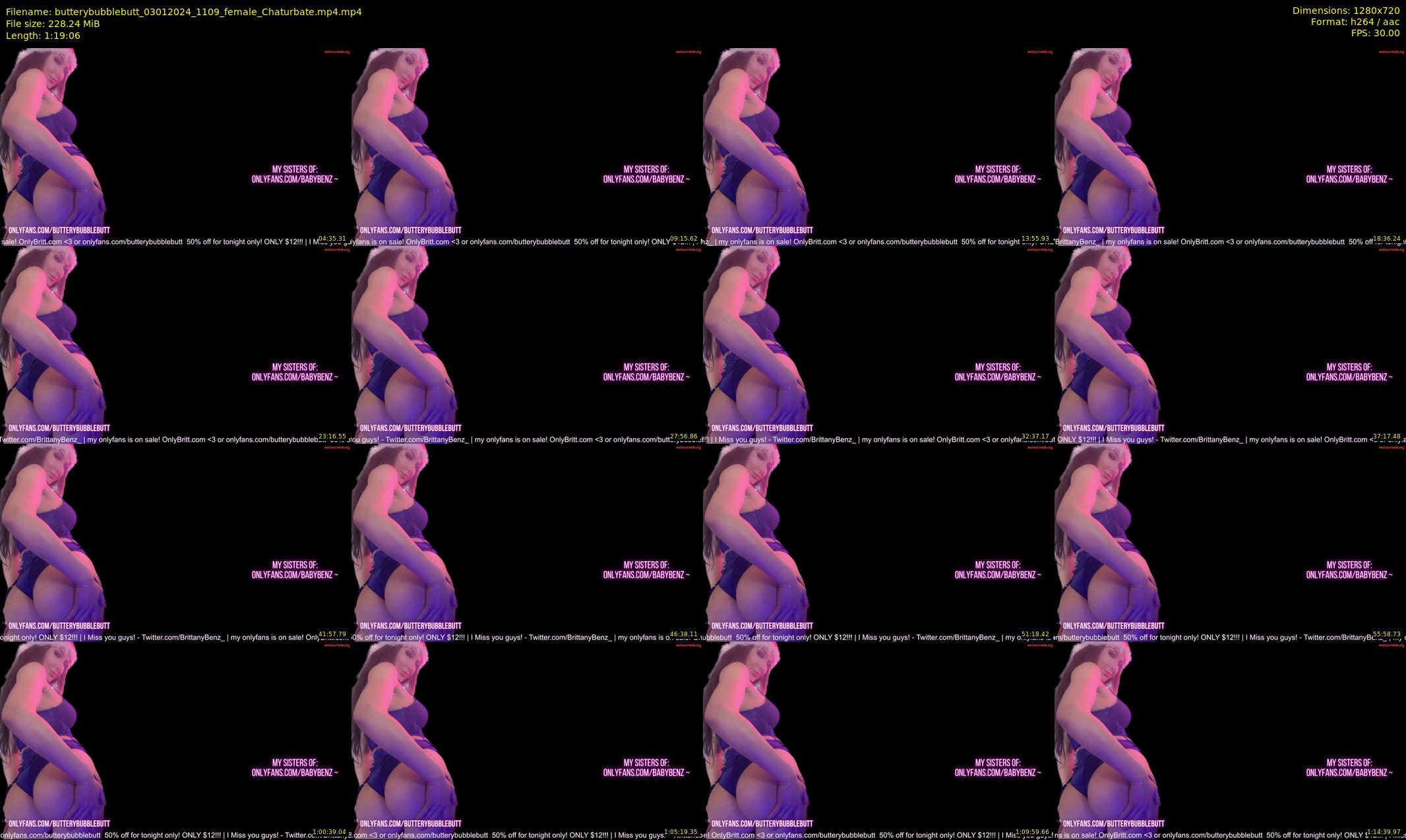 butterybubblebutt — 80 minute Chaturbate couple cam show recording, 720p, Jan 3, 2024