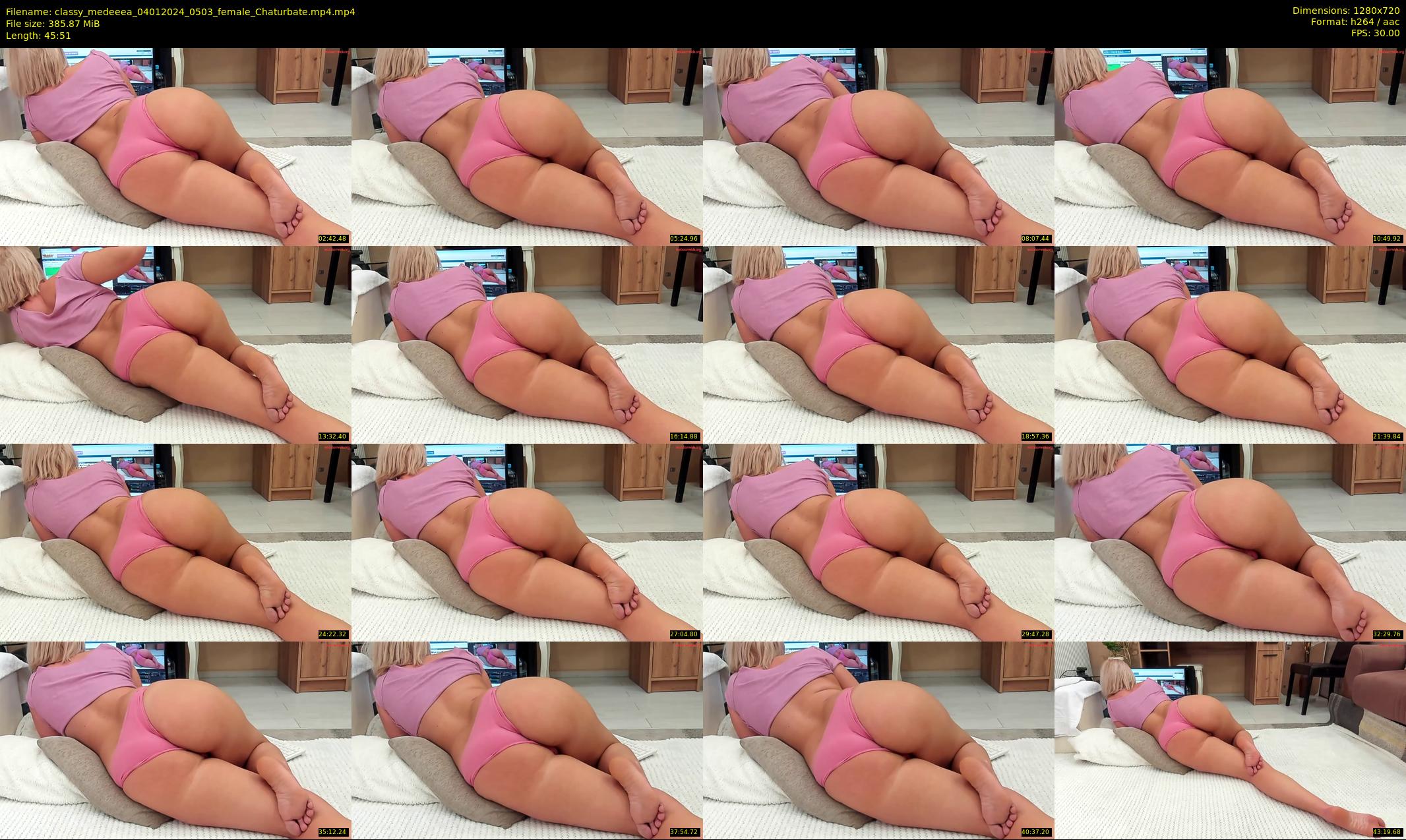 classy_medeeea — 46 minute Chaturbate female cam show recording, 720p, Jan 4, 2024