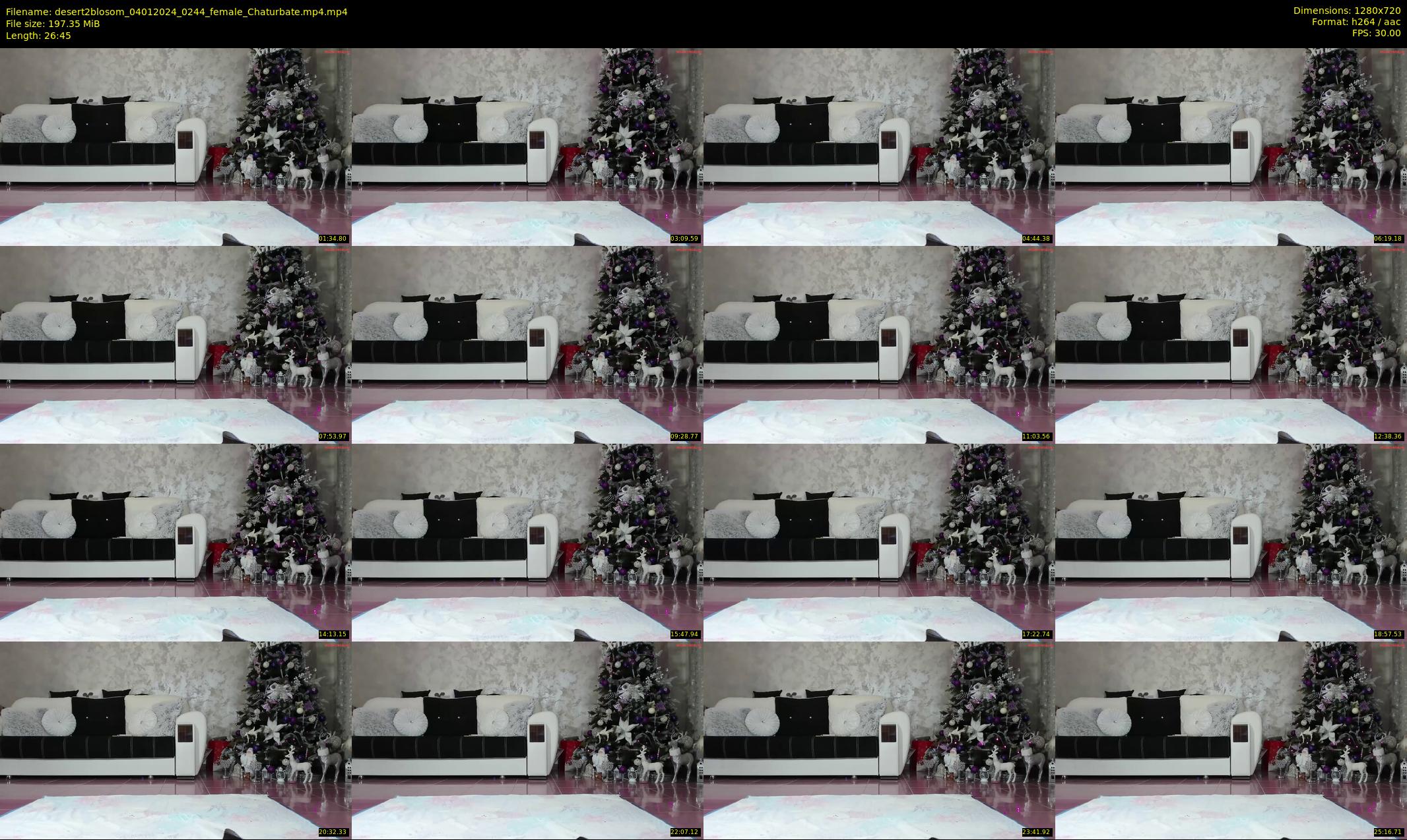 desert2blosom — 27 minute Chaturbate female cam show recording, 720p, Jan 4, 2024