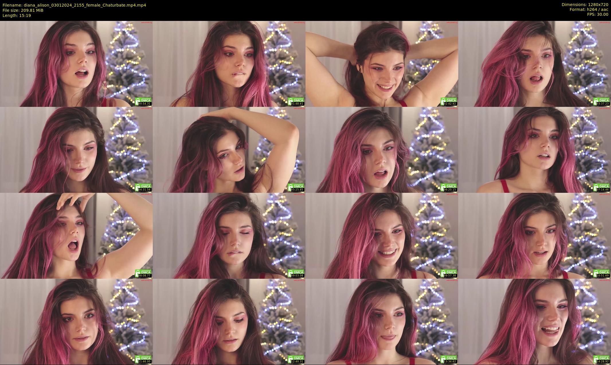 diana_alison — 16 minute Chaturbate female cam show recording, 720p, Jan 3, 2024