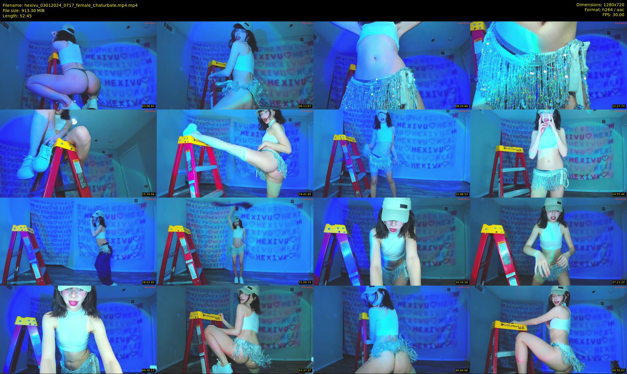 hexivu — 53 minute Chaturbate female cam show recording, 720p, Jan 3, 2024