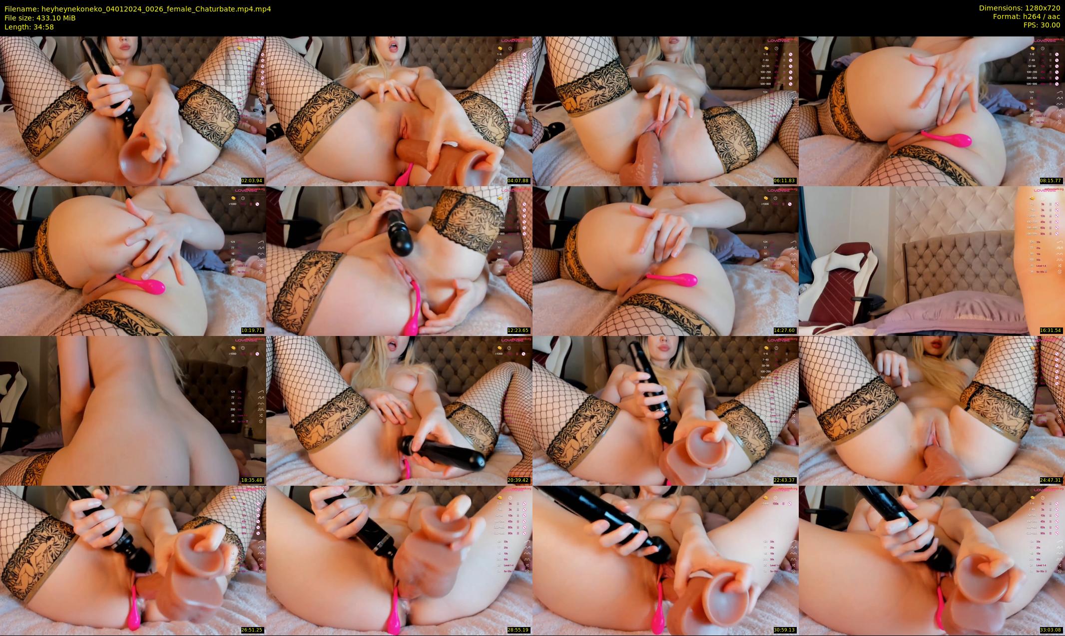 heyheynekoneko — 35 minute Chaturbate female cam show recording, 720p, Jan 4, 2024