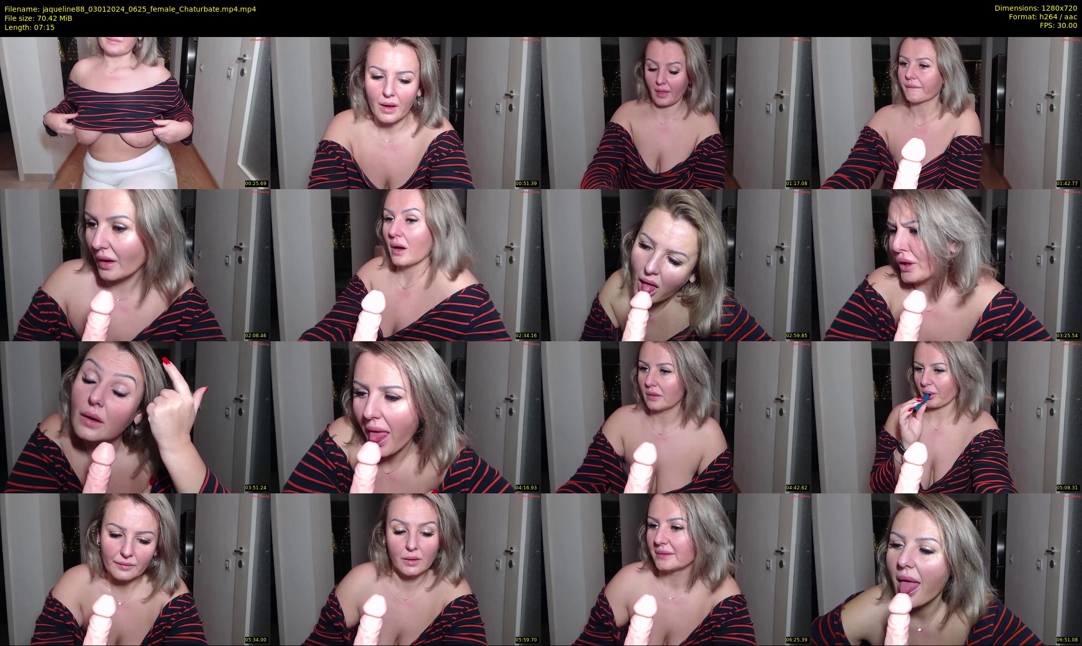 jaqueline88 — 8 minute Chaturbate female cam show recording, 720p, Jan 3, 2024
