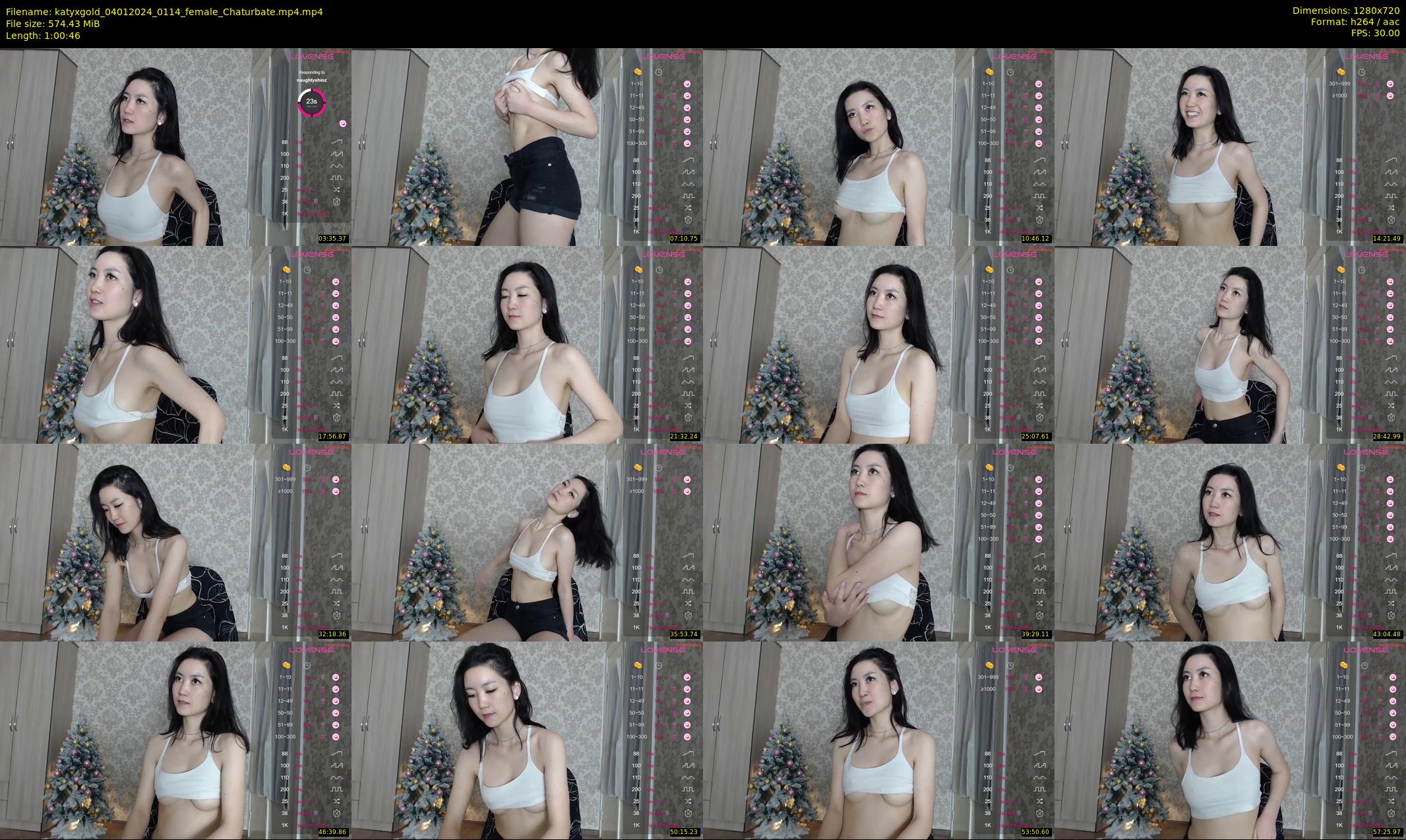 katyxgold — 61 minute Chaturbate female cam show recording, 720p, Jan 4, 2024