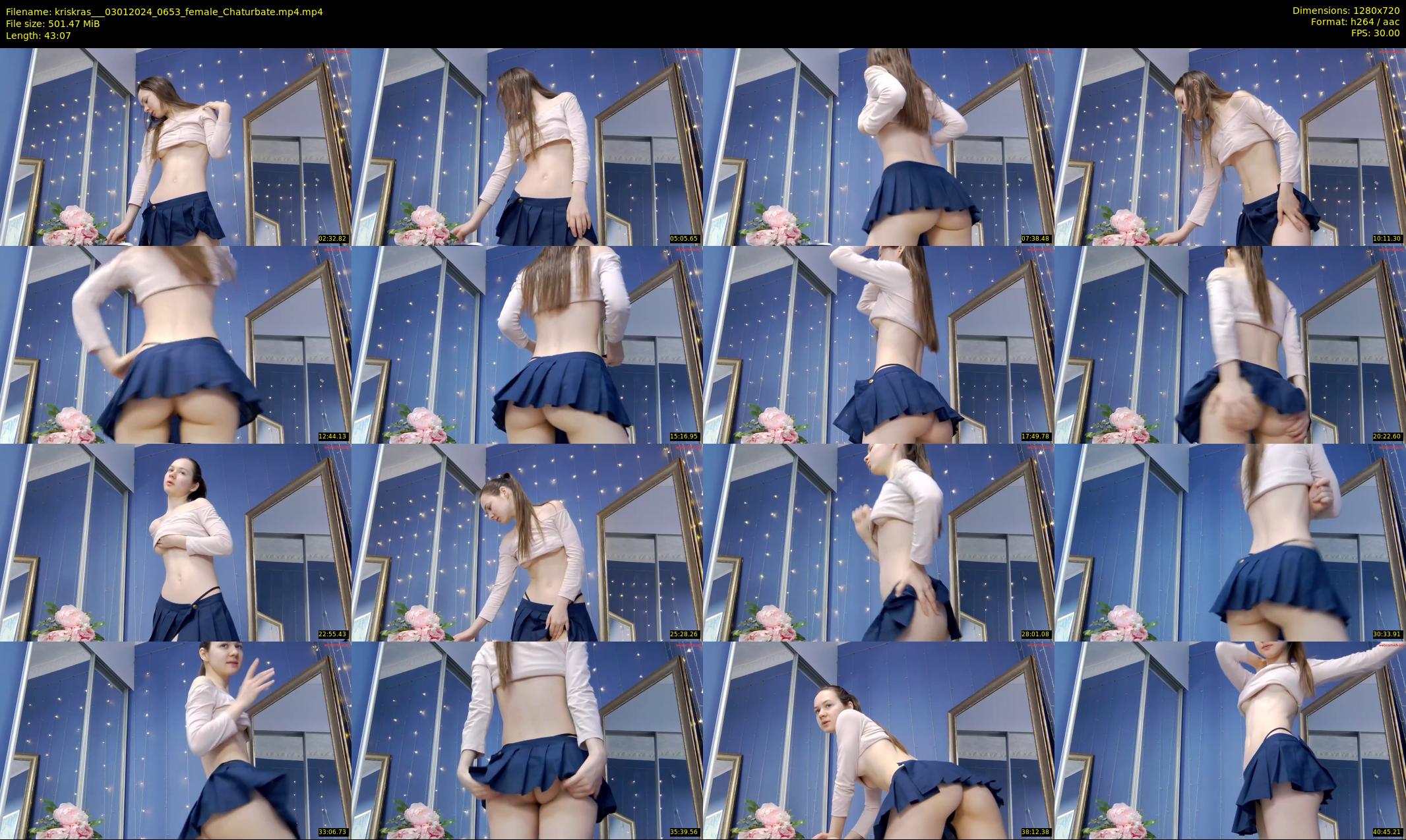 kriskras__ — 44 minute Chaturbate female cam show recording, 720p, Jan 3, 2024