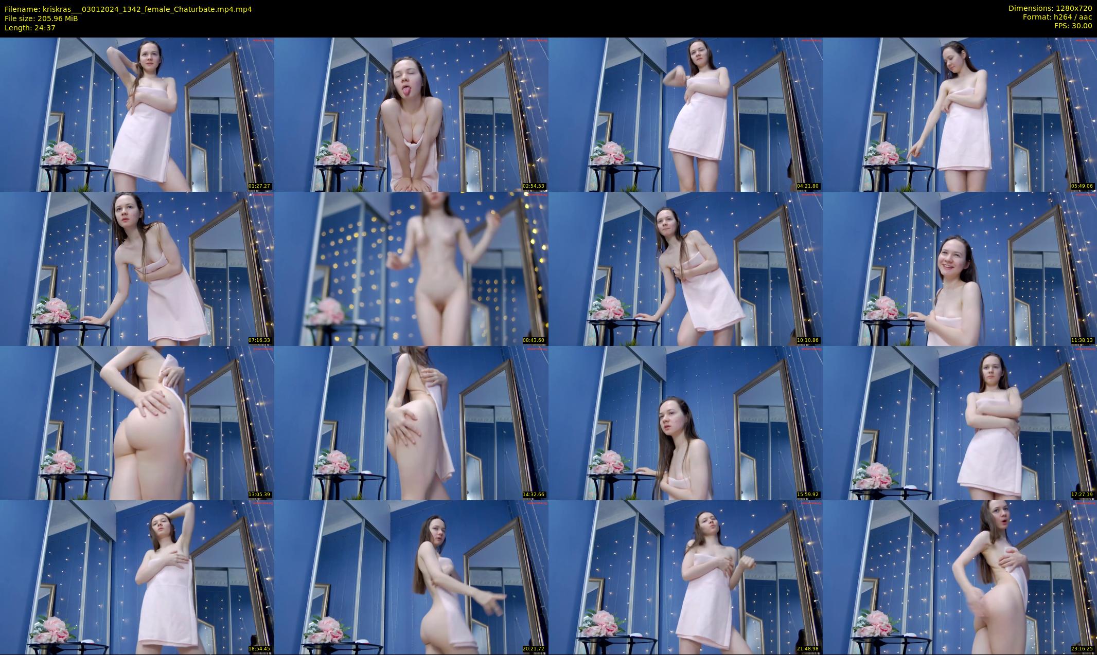 kriskras__ — 25 minute Chaturbate female cam show recording, 720p, Jan 3, 2024