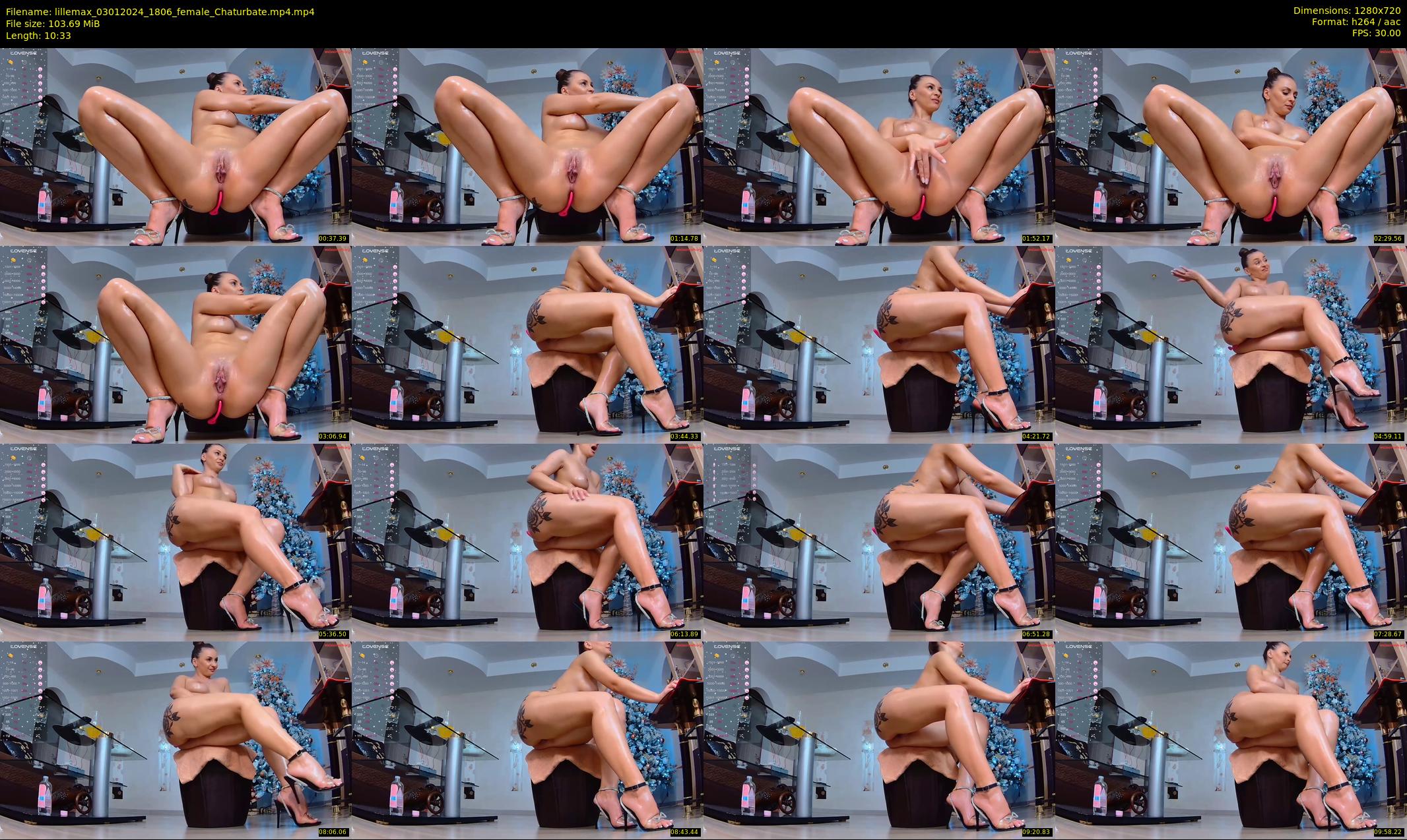 lillemax — 11 minute Chaturbate female cam show recording, 720p, Jan 3, 2024